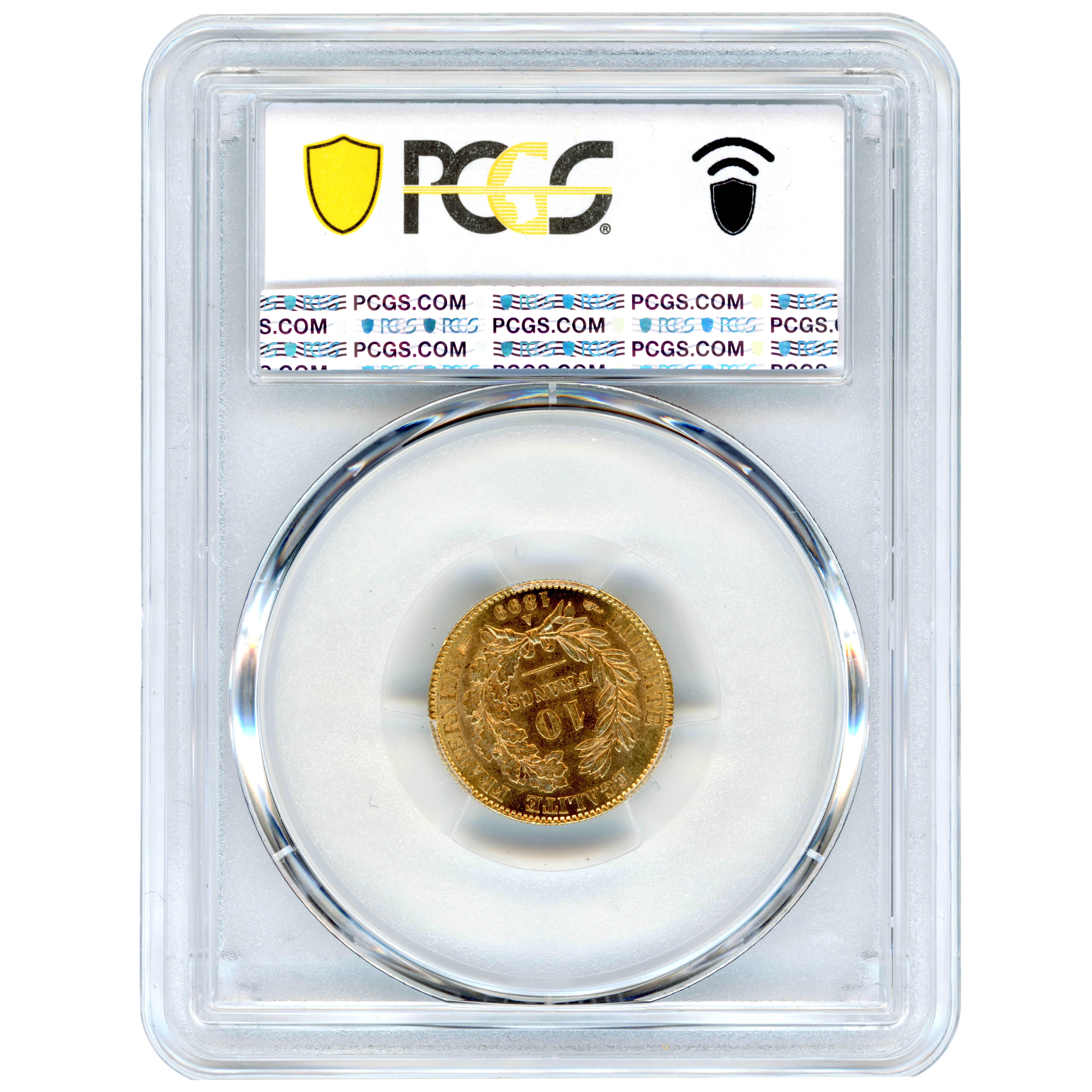 10 Francs - Cérès - 1899 - Paris revers 10 Francs - Cérès - 1899 - Paris revers