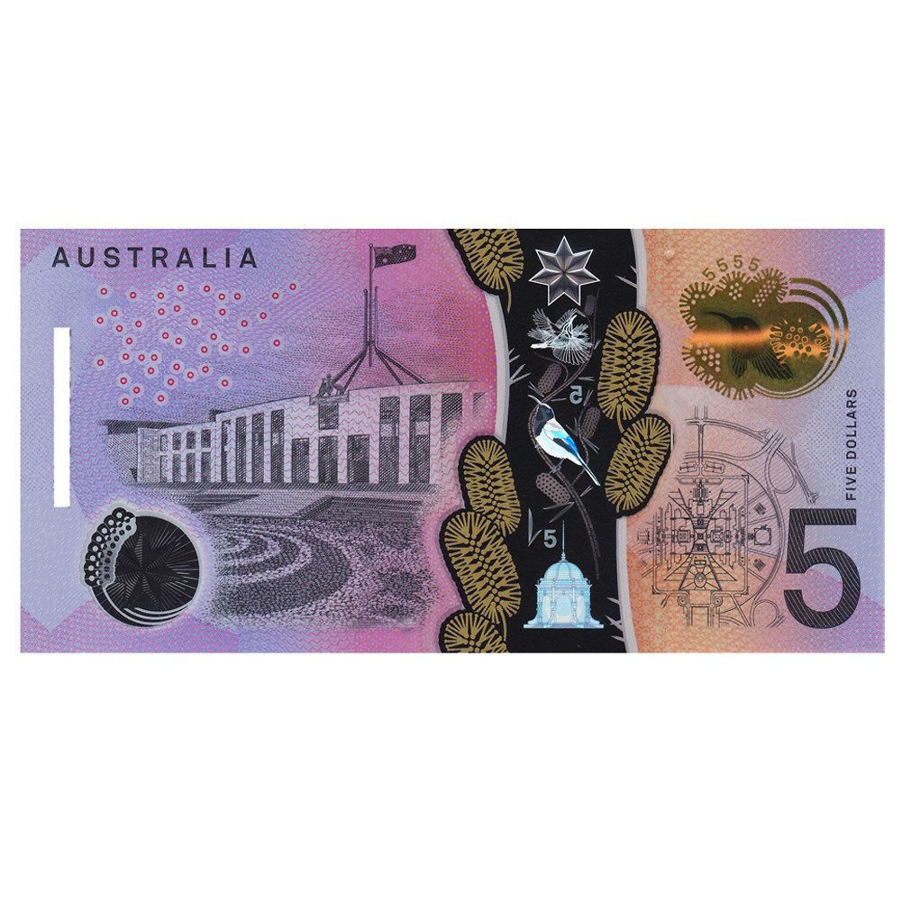 Australie - 5 Dollars - DG160342374 revers Australie - 5 Dollars - DG160342374 revers