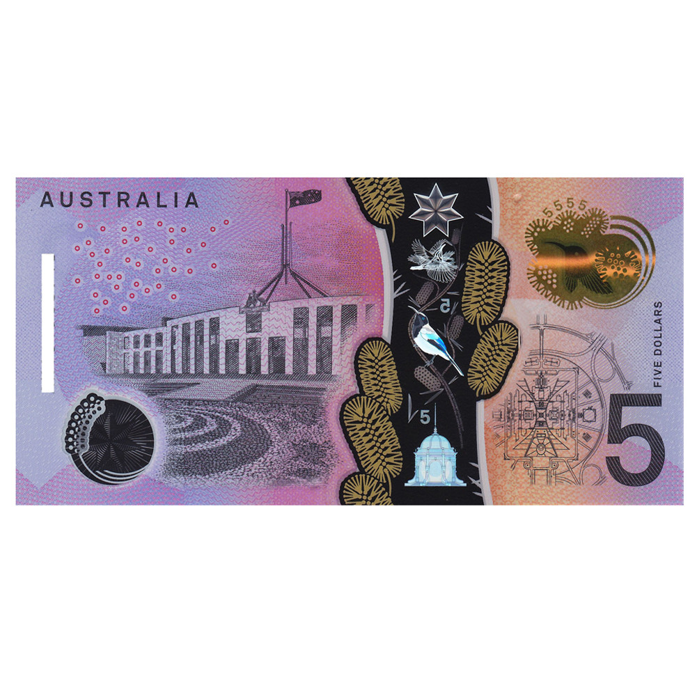 Australie - 5 Dollars - DK160342063 revers Australie - 5 Dollars - DK160342063 revers