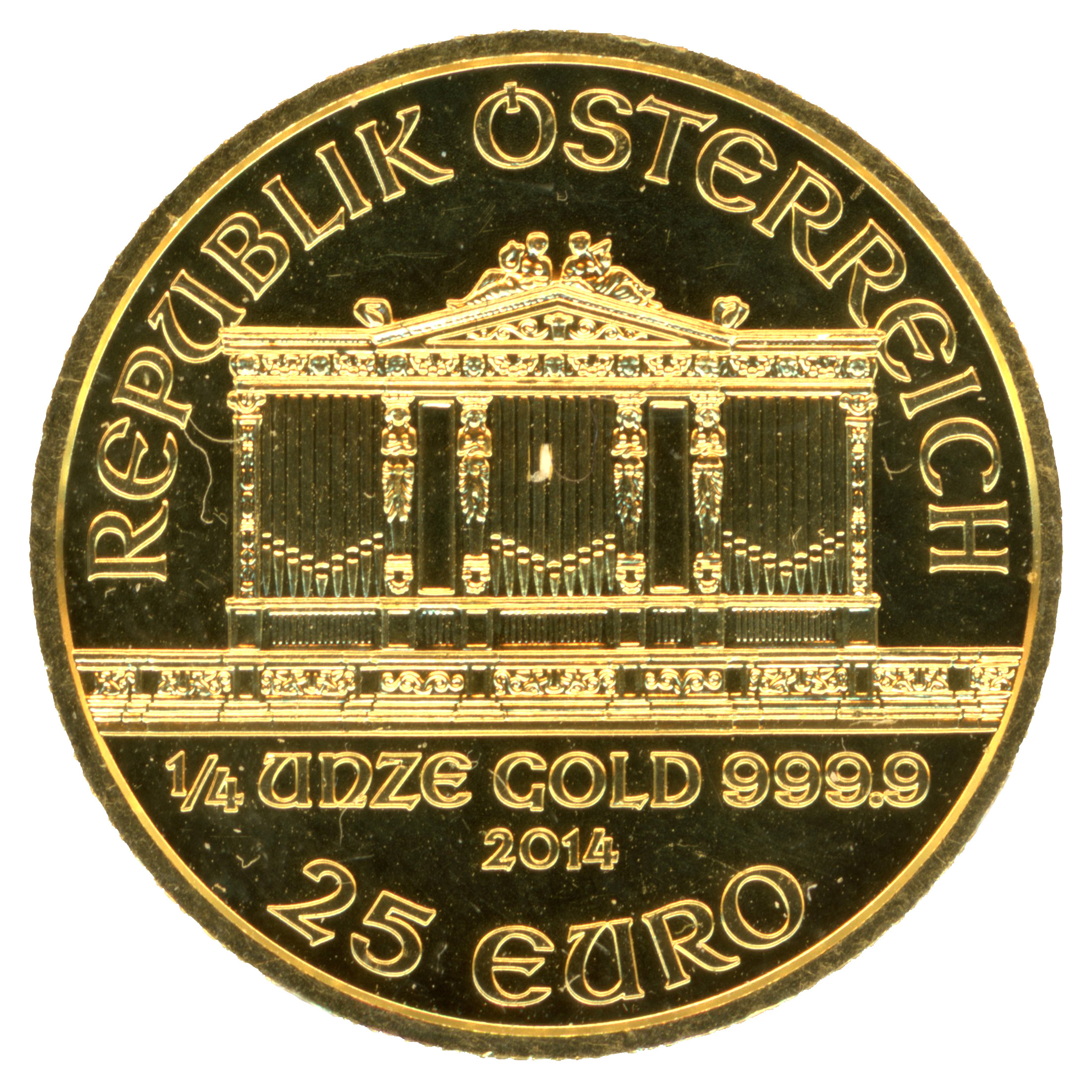 Autriche - 25 Euro - 2014 revers Autriche - 25 Euro - 2014 revers