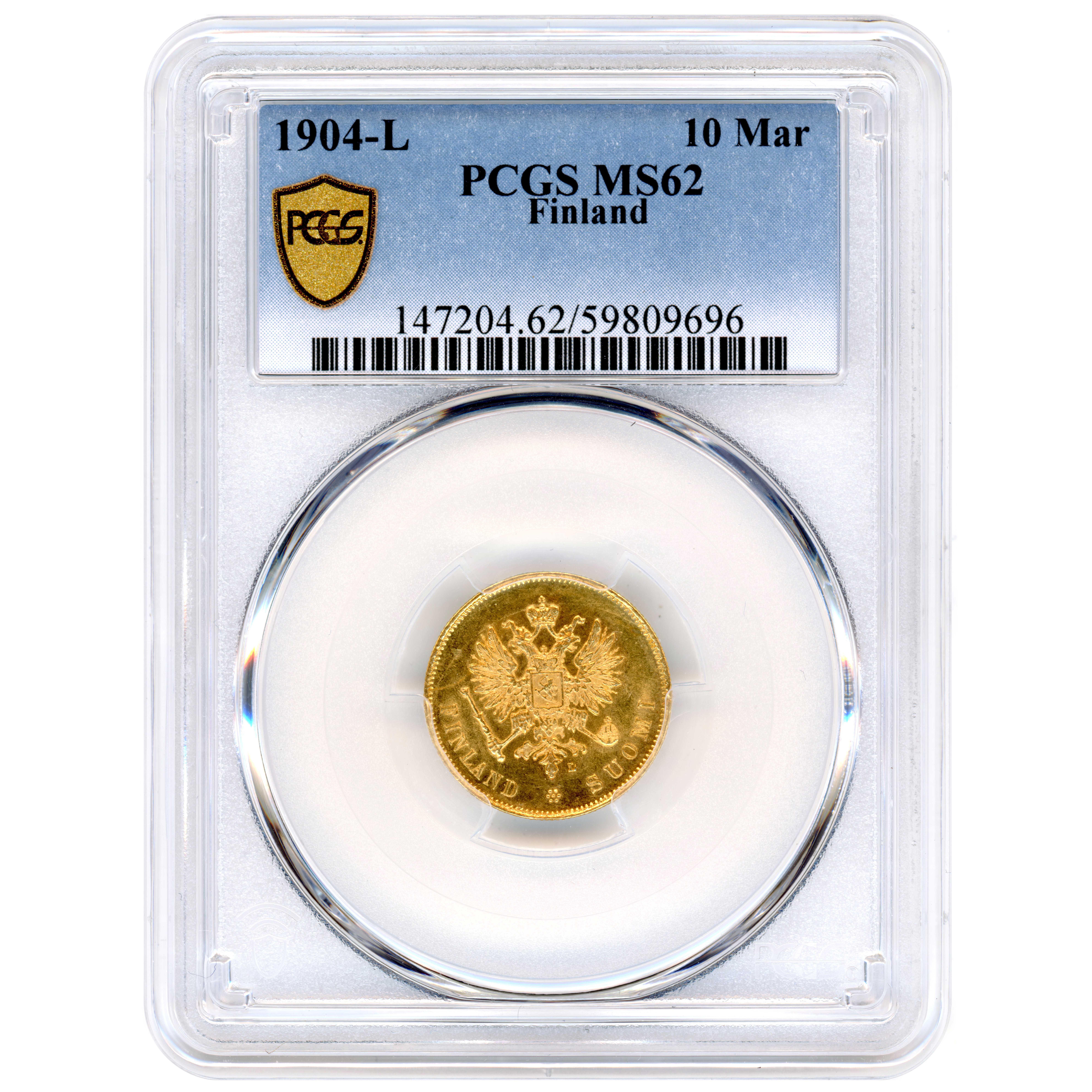 Finlande - Nicolas II - 10 Markkaa - 1904 L avers Finlande - Nicolas II - 10 Markkaa - 1904 L avers