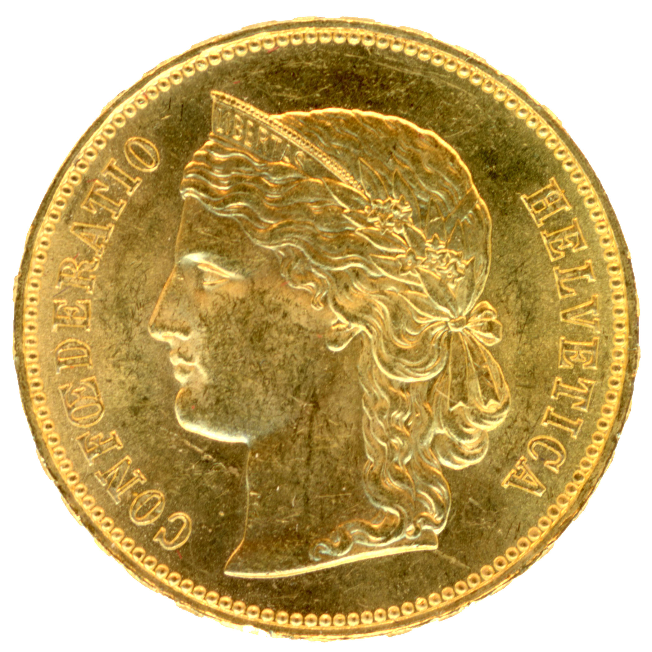 Suisse - 20 Francs - 1894 B avers