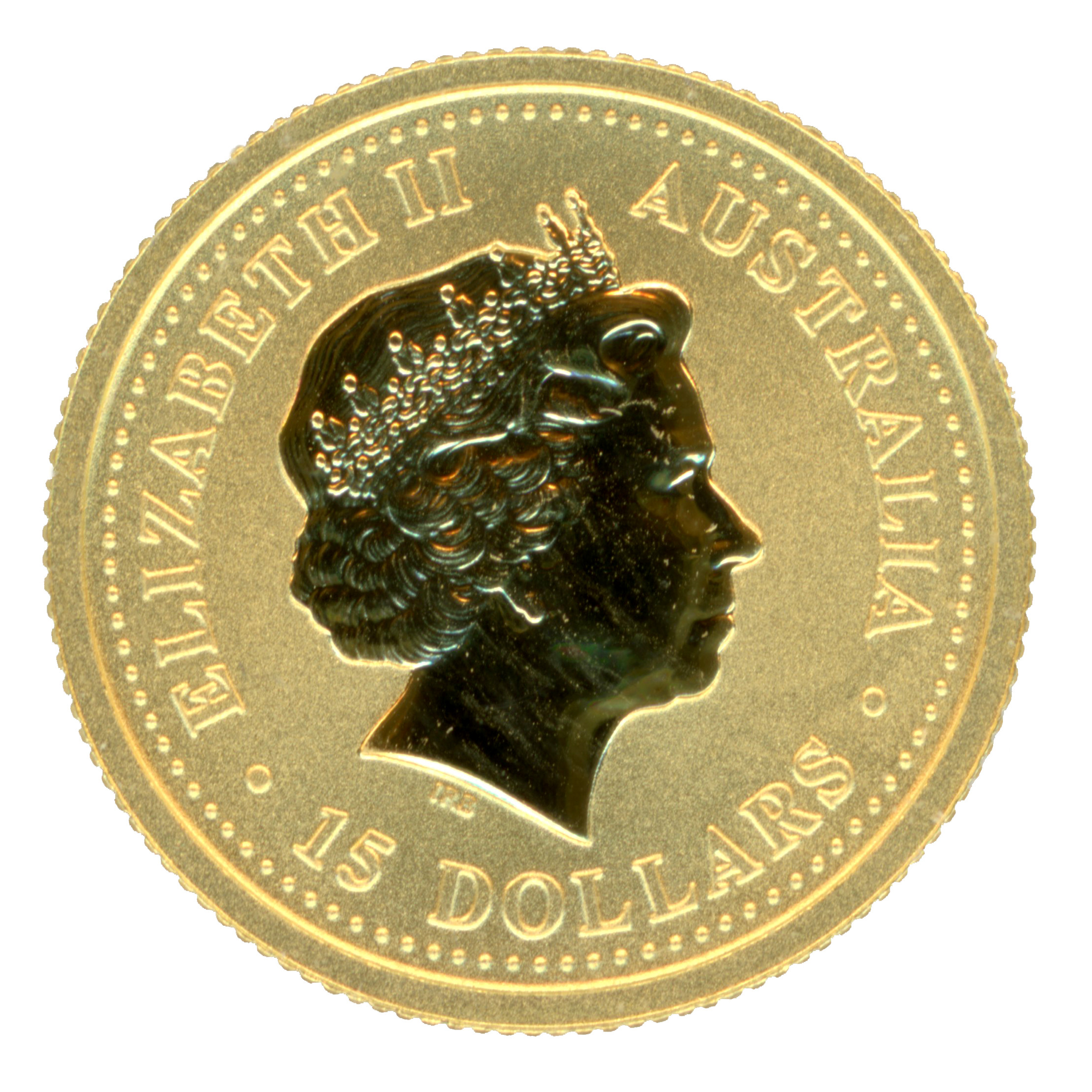 Australie - 15 Dollars - 1999 (1/10 OZ) avers