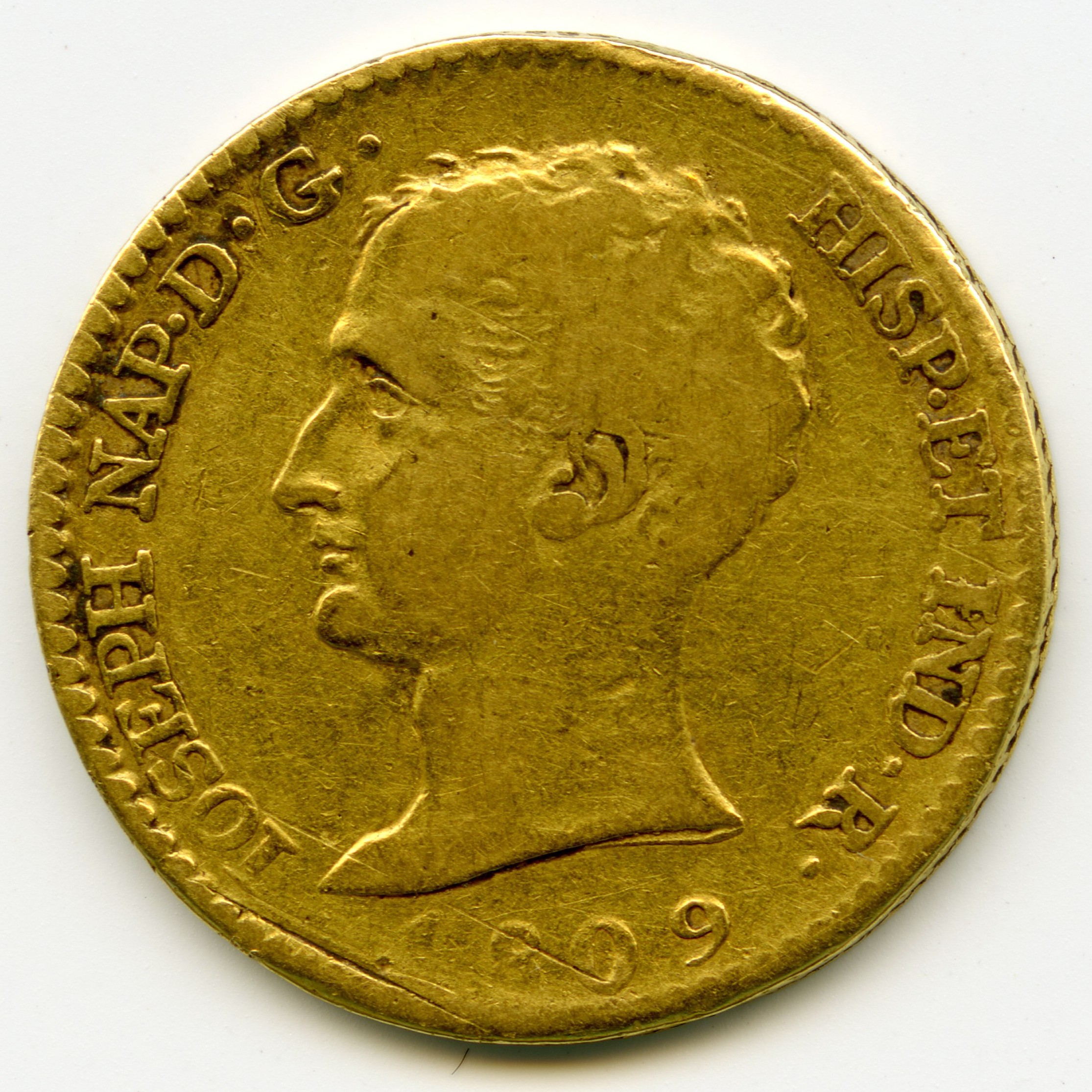 Espagne - 80 Reales - 1809 M avers