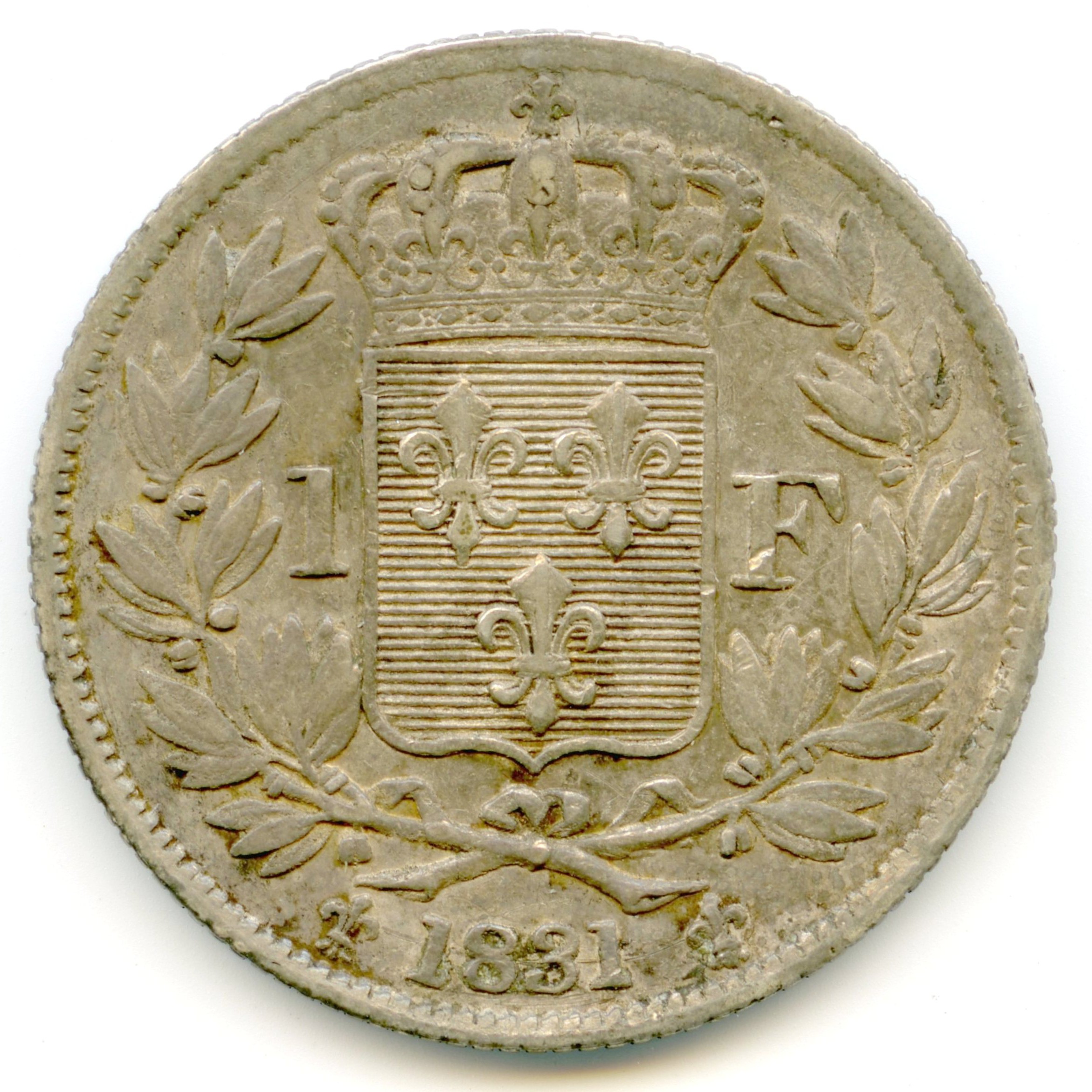 Henri V - 1 Franc - 1831 revers Henri V - 1 Franc - 1831 revers