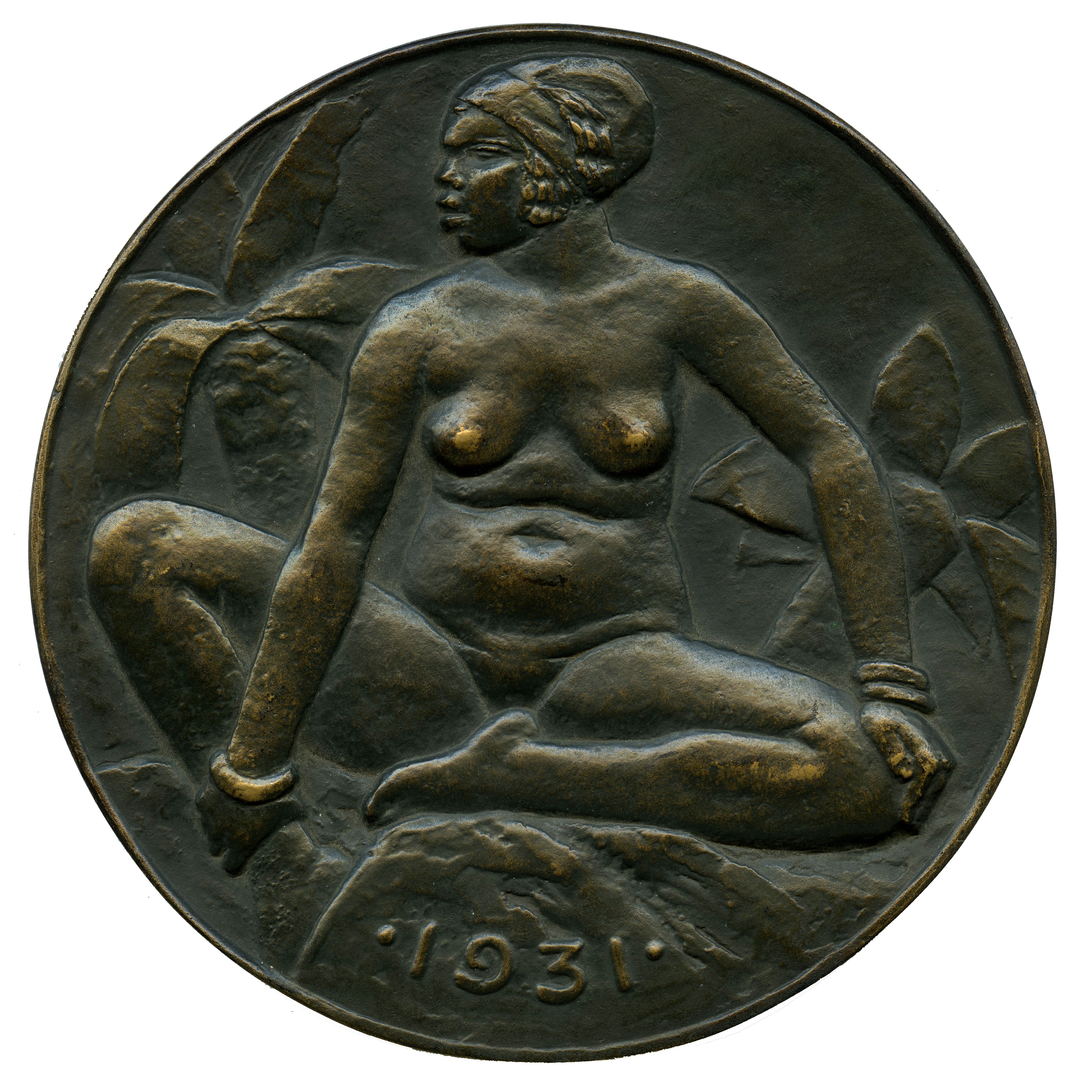 Les Colonies - Médaille bronze - 1931 avers Les Colonies - Médaille bronze - 1931 avers