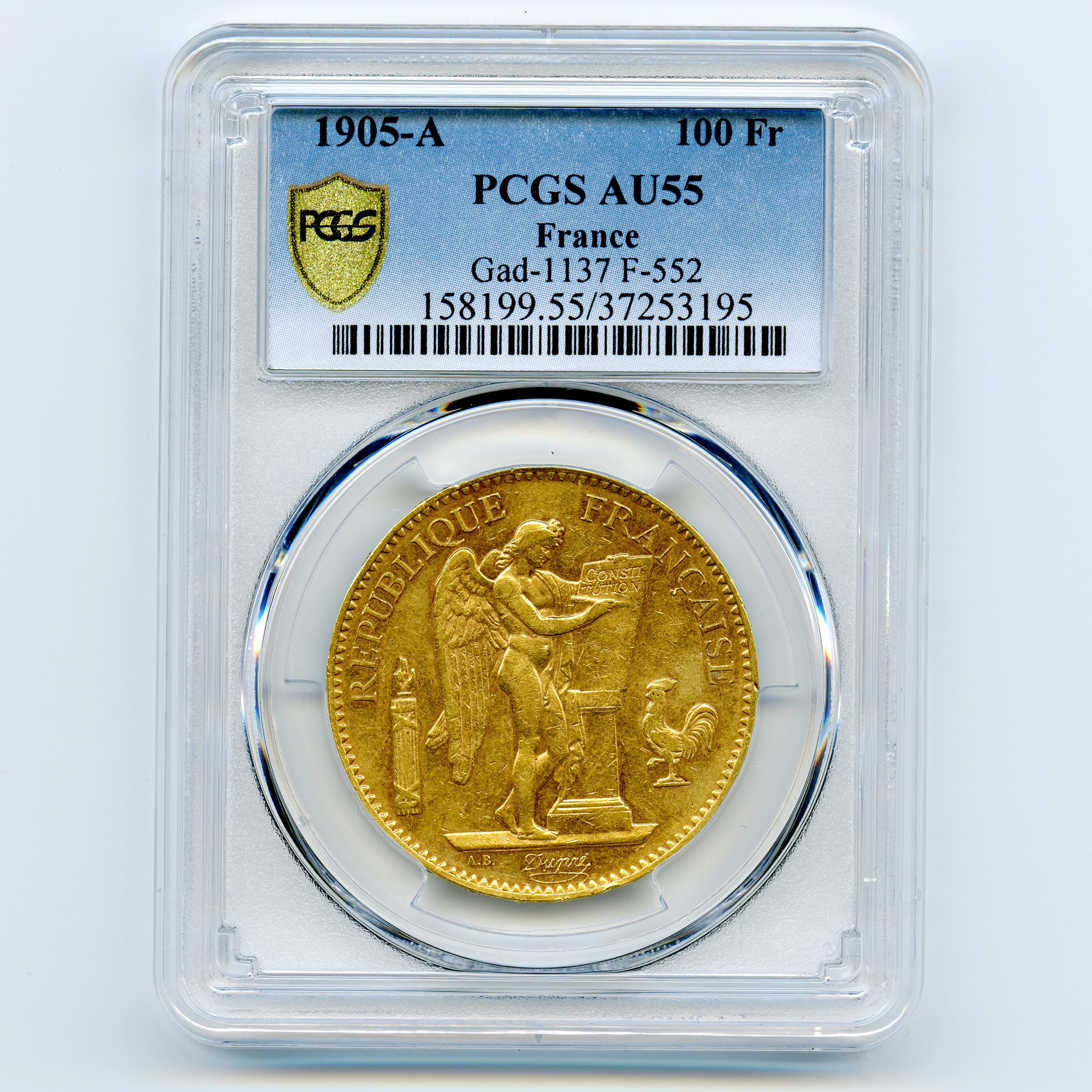 100 Francs Génie - 1905 A avers