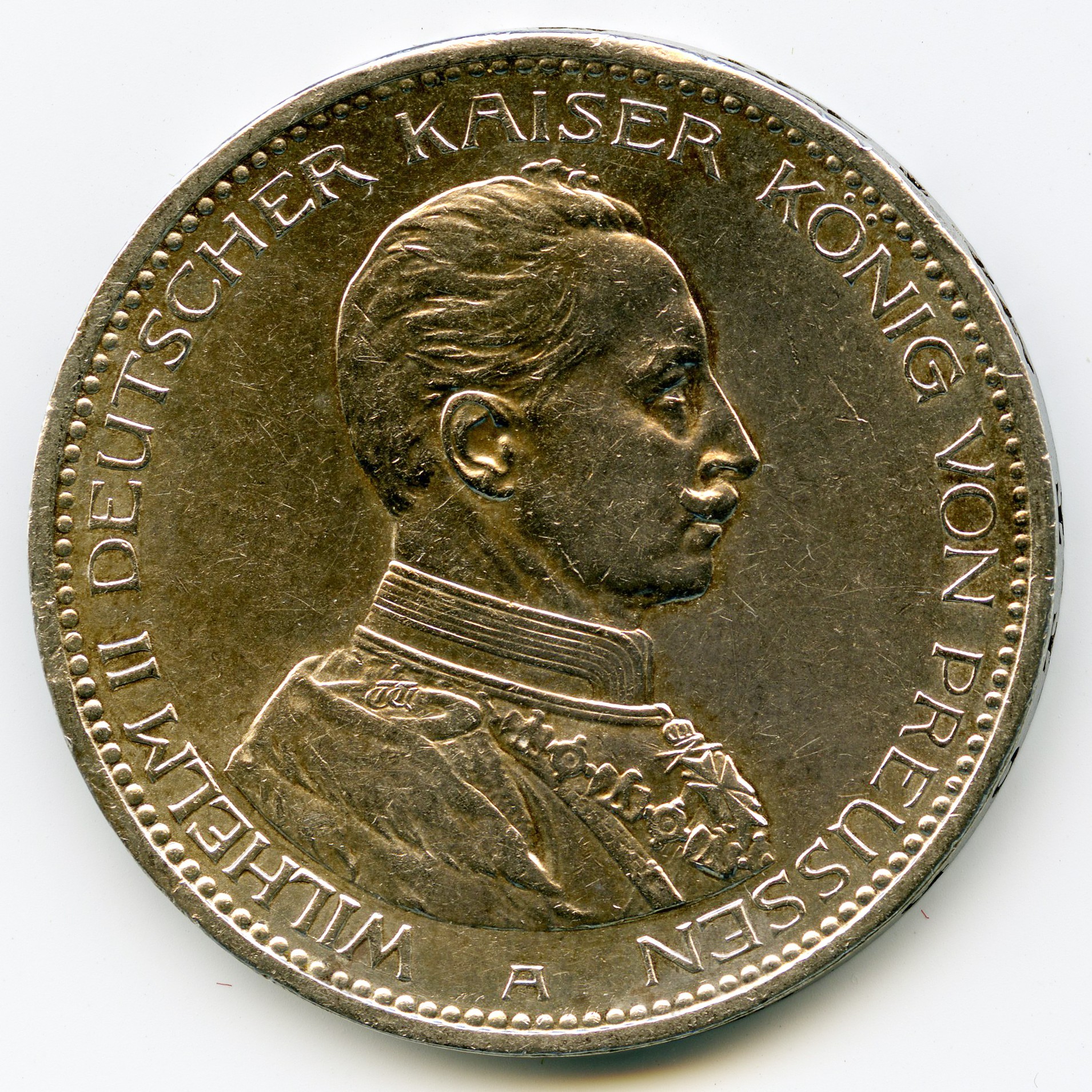 Allemagne - 5 Mark - 1914 avers Allemagne - 5 Mark - 1914 avers