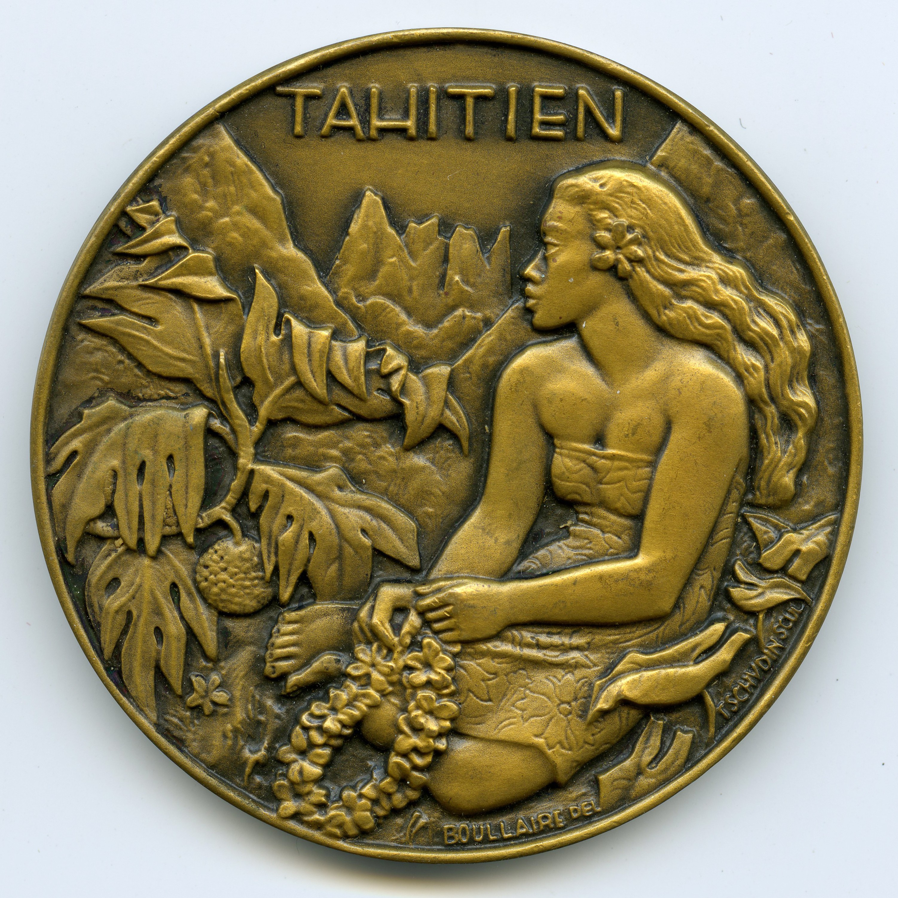 Le Tahitien - Médaille Bronze avers