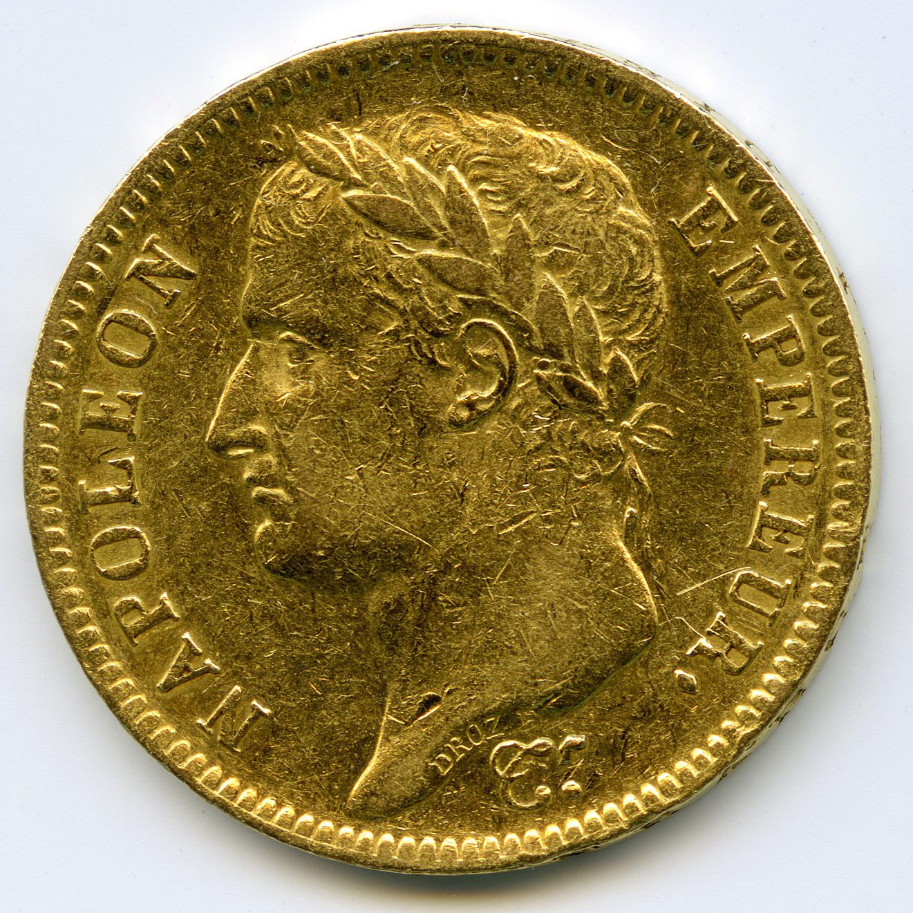Napoléon Ier - 40 Francs - 1811 A avers