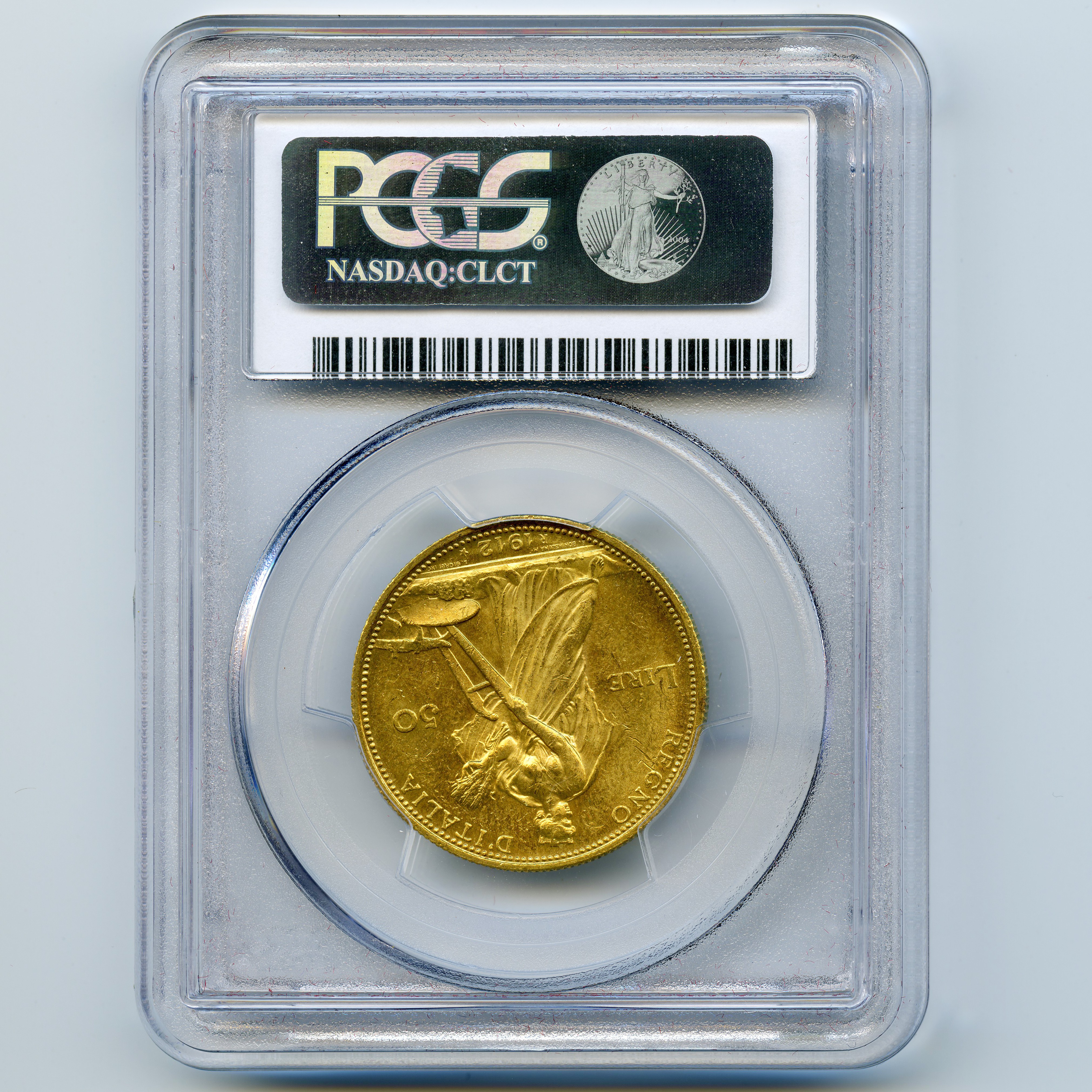 Italie - 50 Lire - 1912 R revers Italie - 50 Lire - 1912 R revers