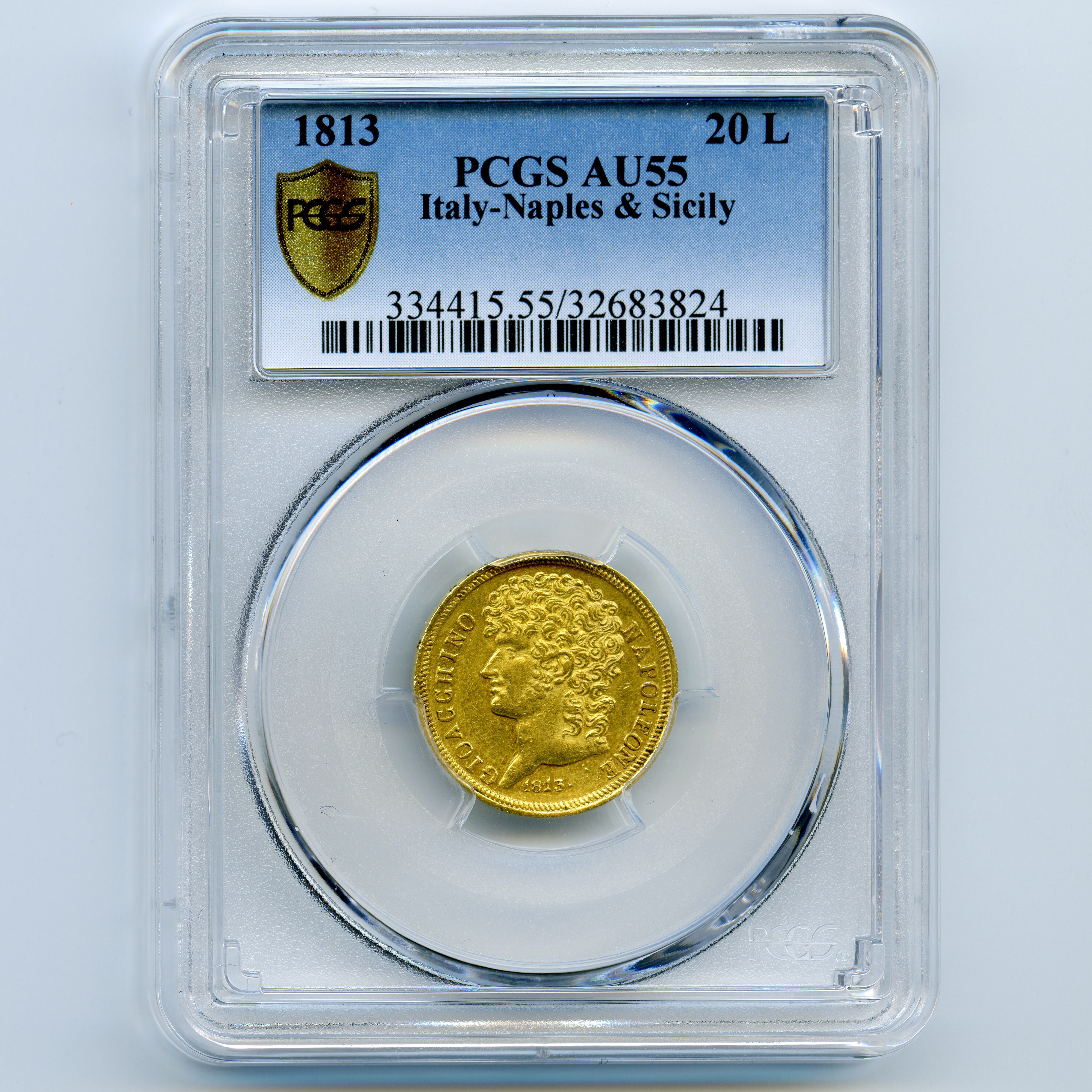 Italie - 20 Lire - 1813 avers Italie - 20 Lire - 1813 avers