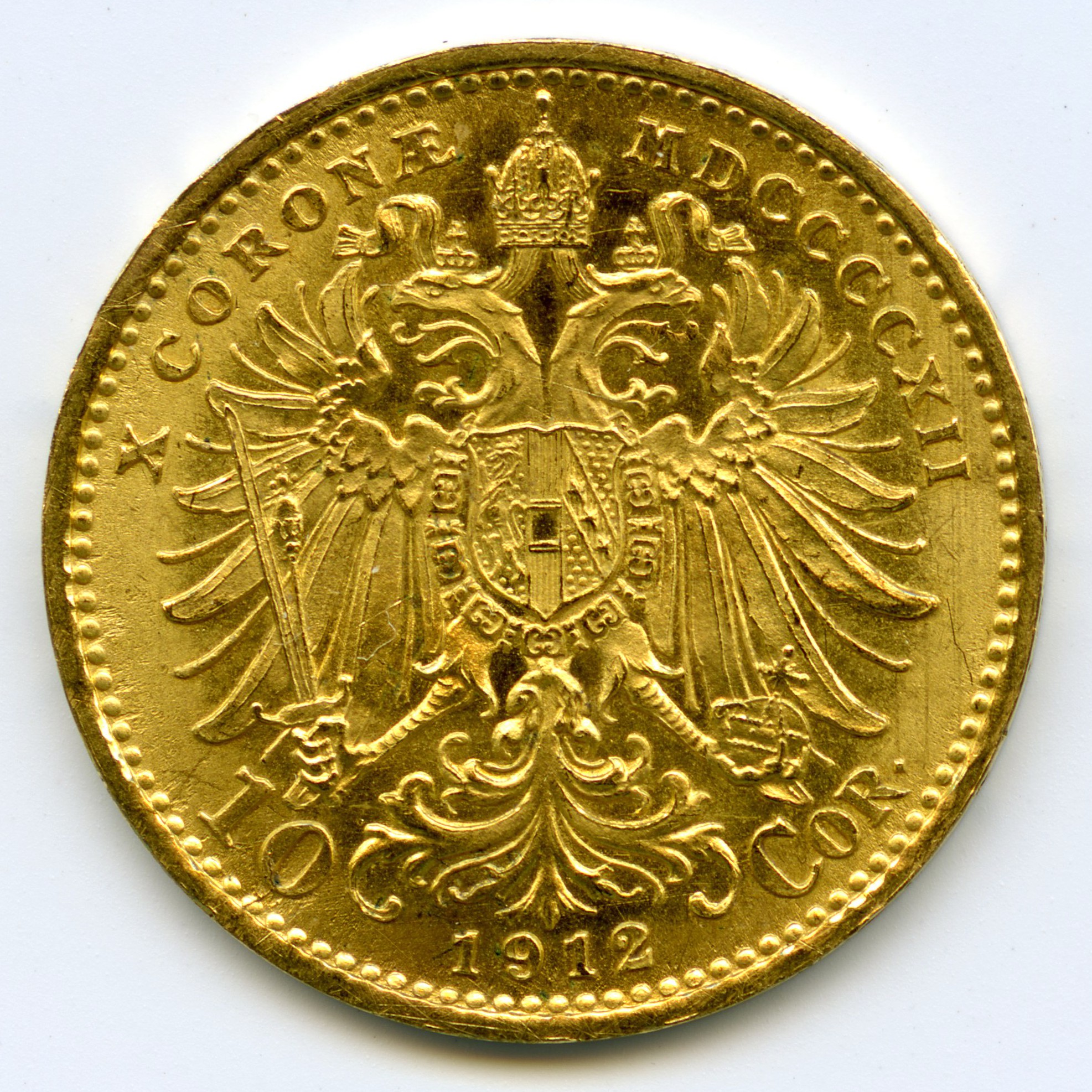 Autriche - 10 Couronnes - 1915 revers
