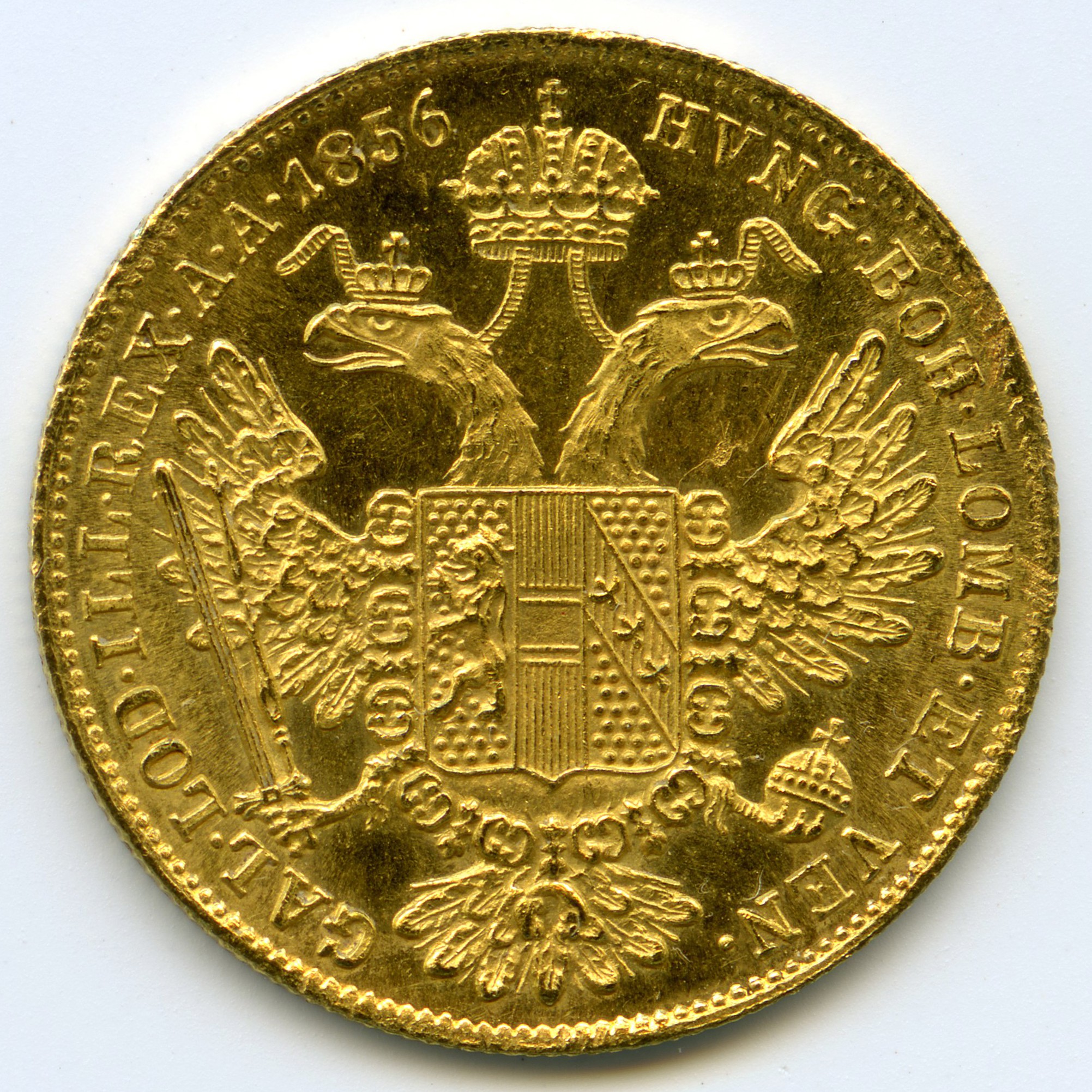 Autriche - 1 Ducat - 1856 E revers Autriche - 1 Ducat - 1856 E revers