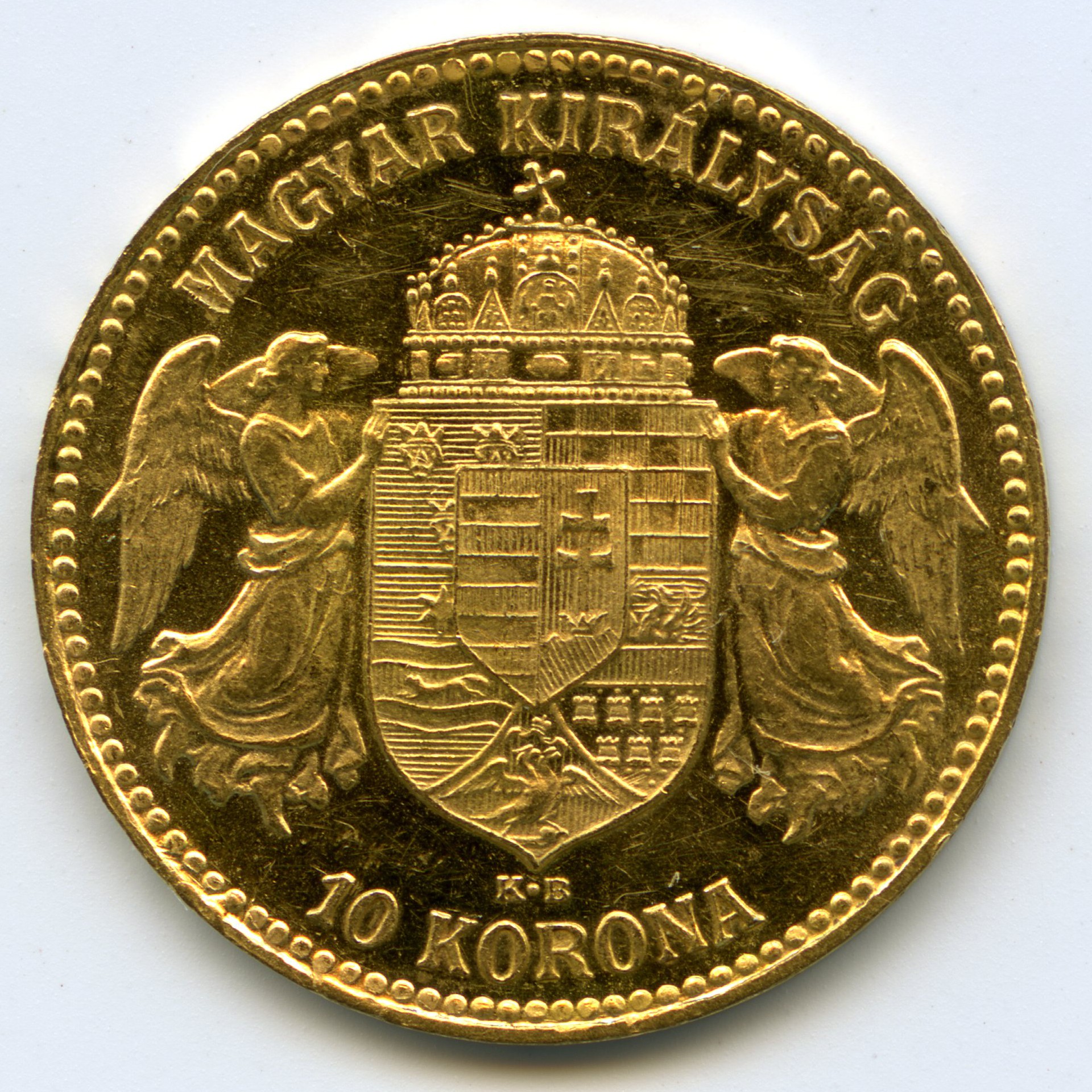 Hongrie - 10 Korona - 1910 revers