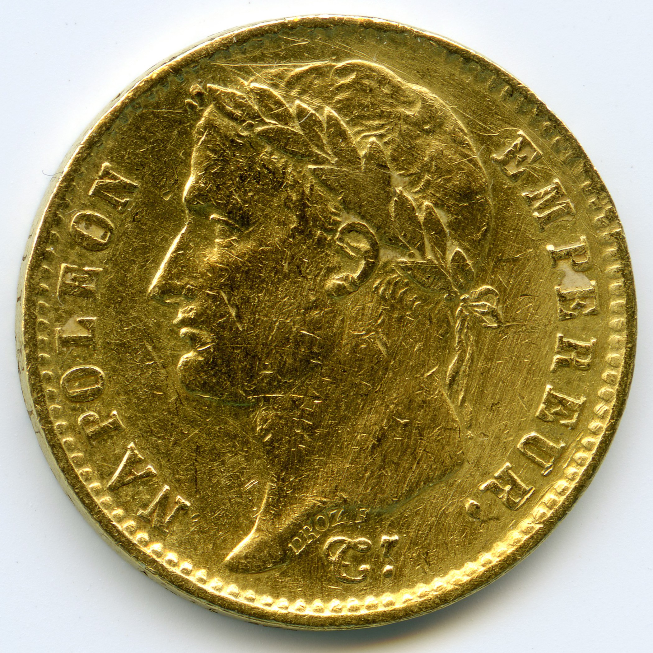 Napoléon Ier - 20 Francs - 1808 M avers