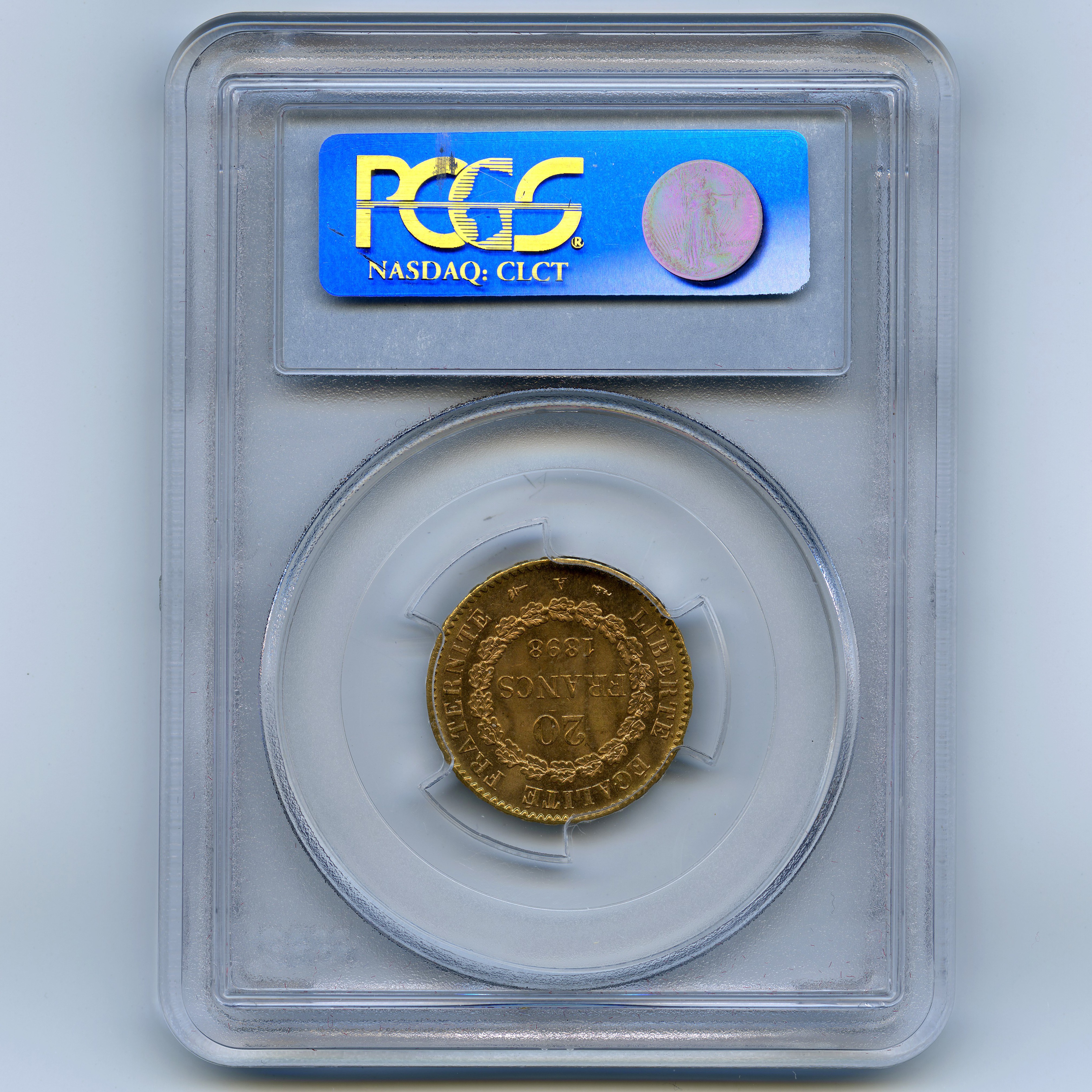 20 Francs - Génie - 1898 A revers 20 Francs - Génie - 1898 A revers