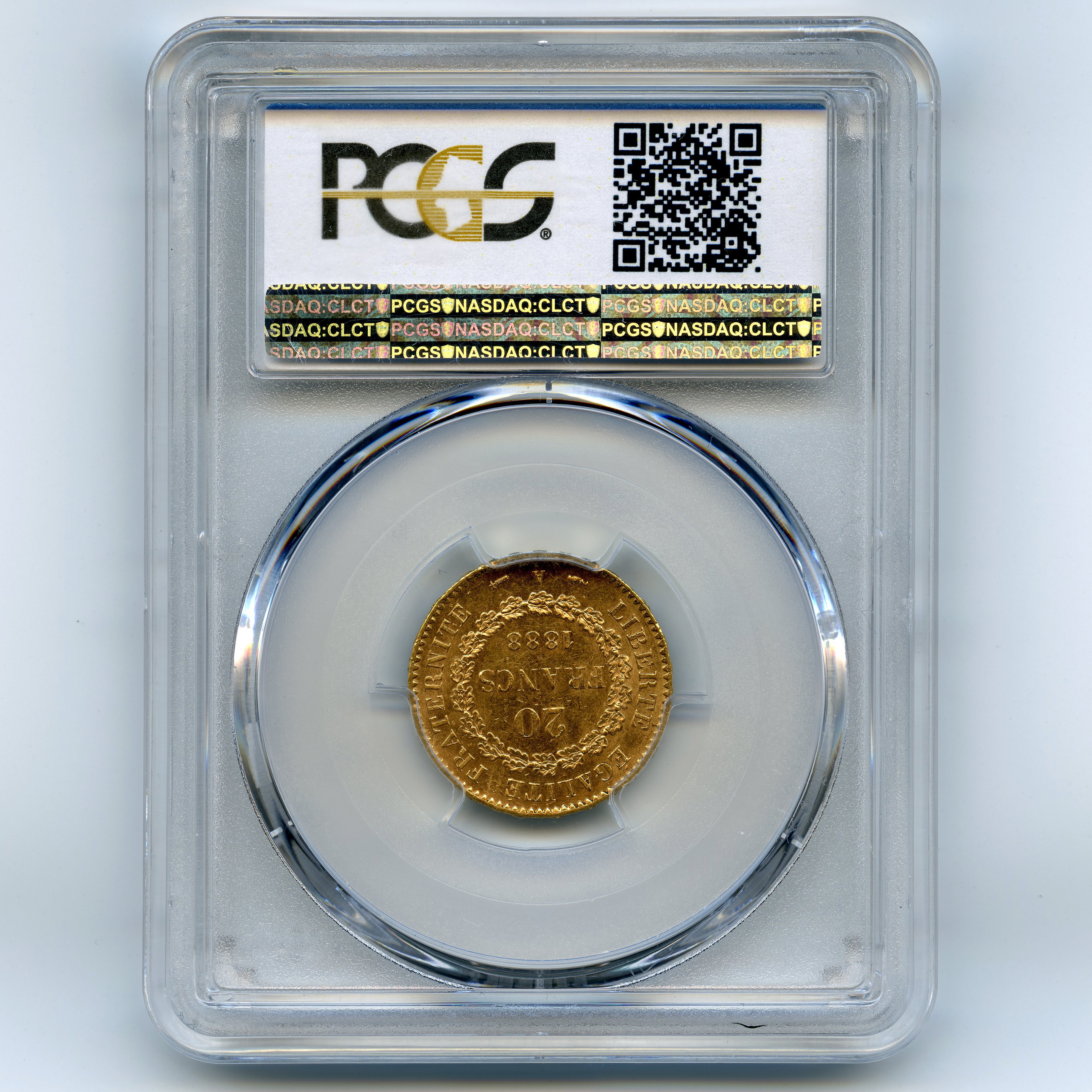 20 Francs - Génie - 1888 A revers 20 Francs - Génie - 1888 A revers
