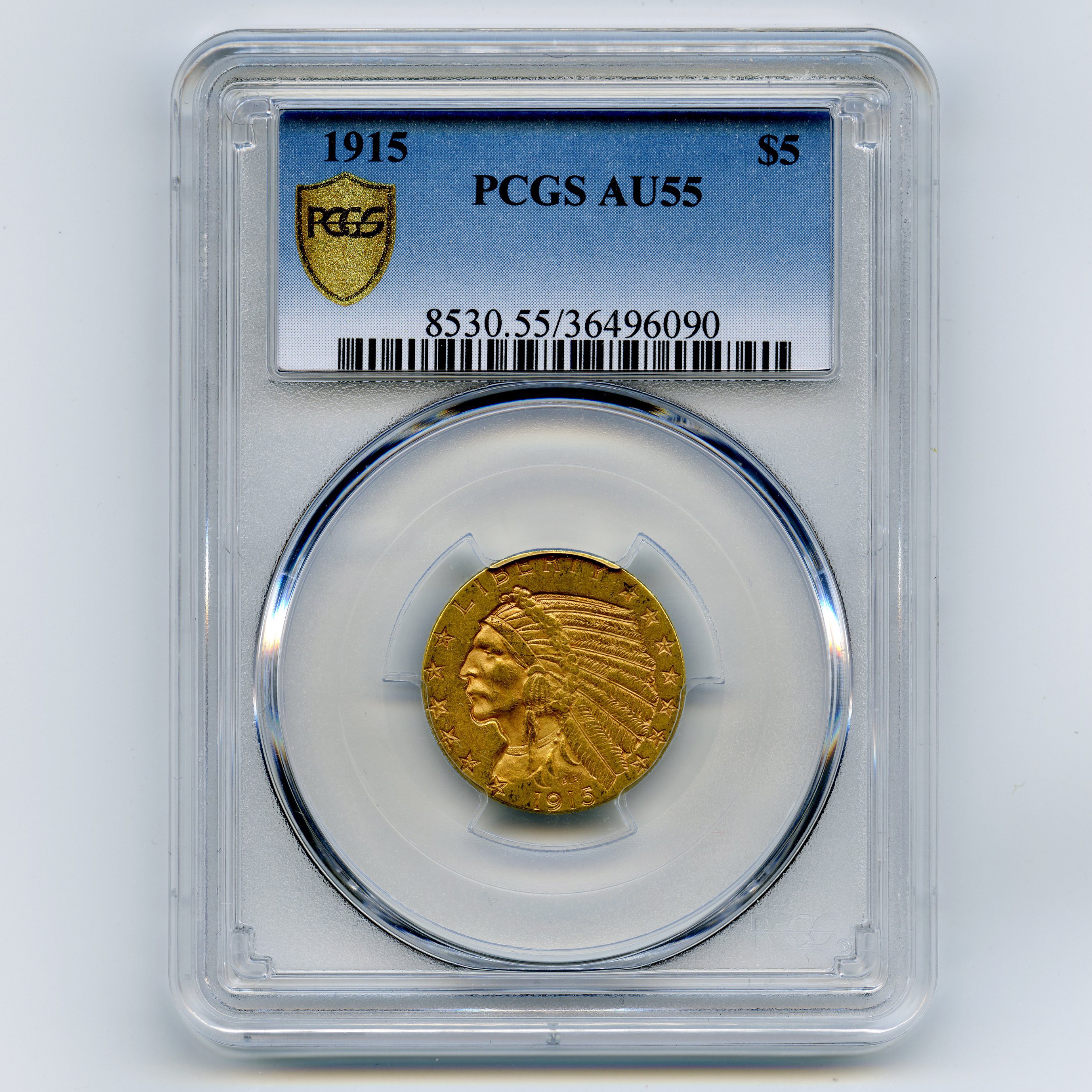USA - 5 Dollars -1915 avers USA - 5 Dollars -1915 avers