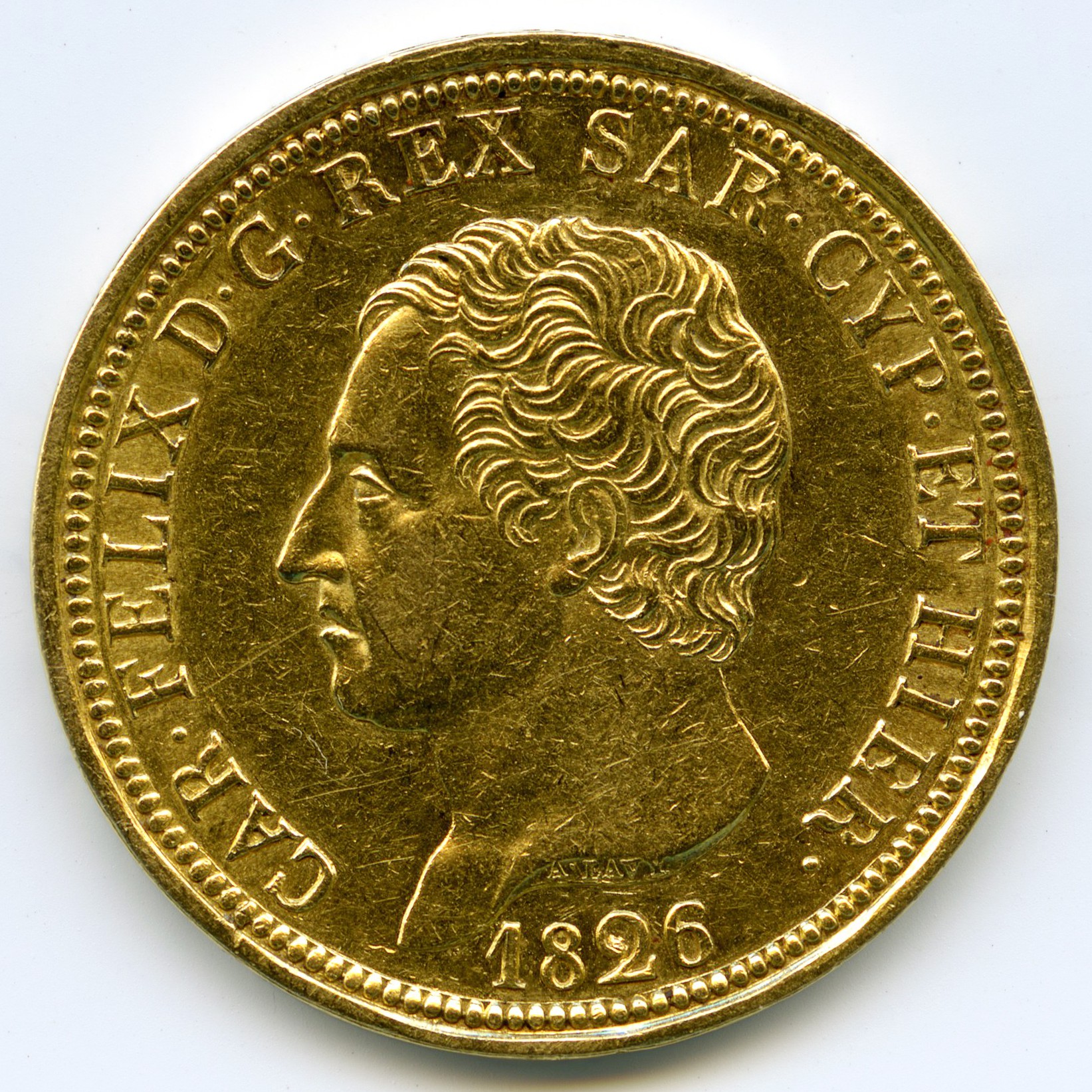 Italie - 80 Lire - 1826 avers