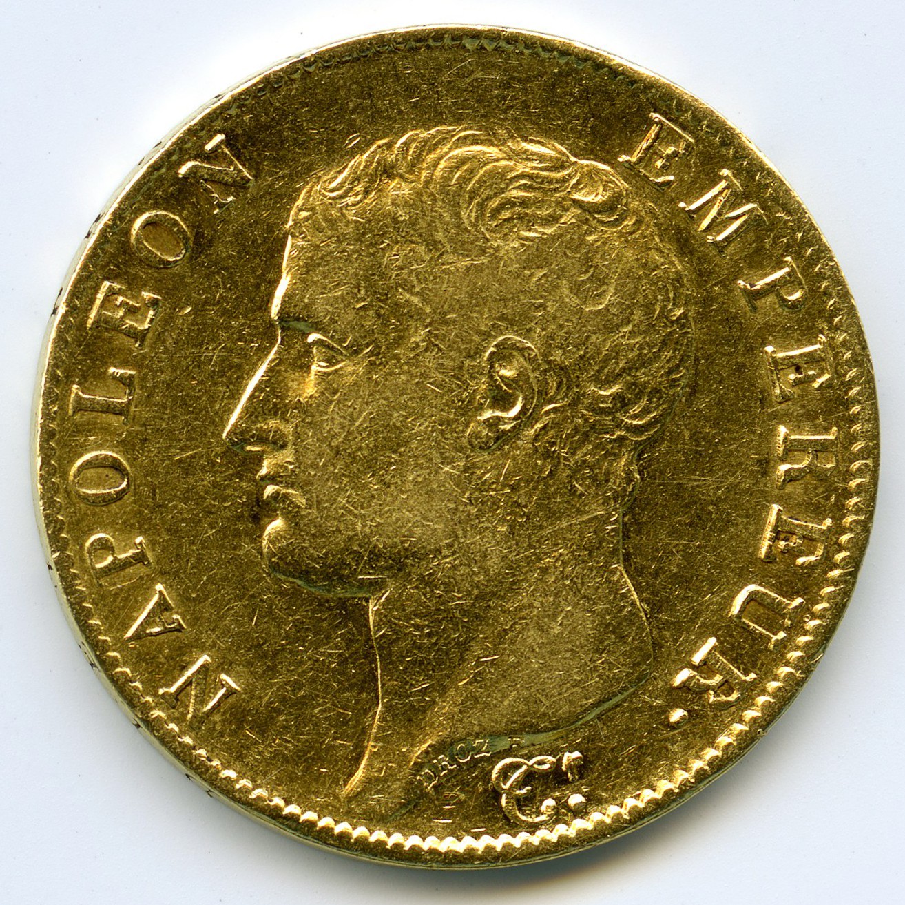 Napoléon Ier - 40 Francs - L'An 13 A avers