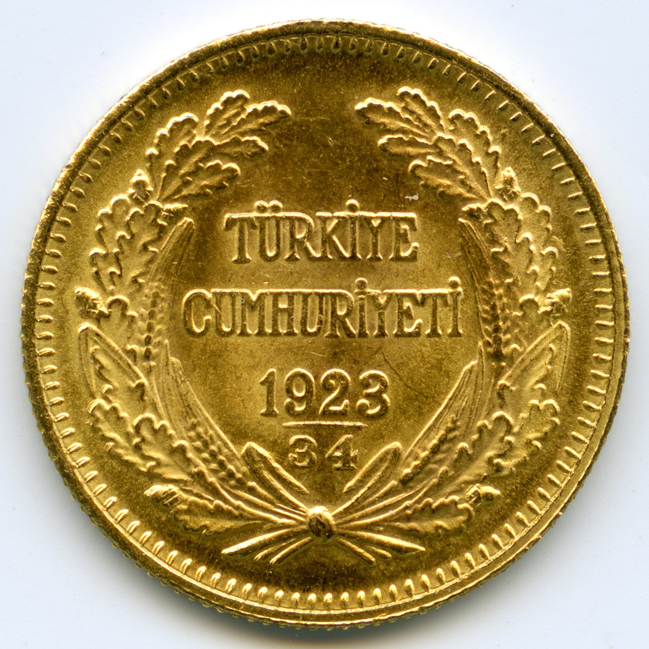 Turquie - 100 Kurush - 1957 revers