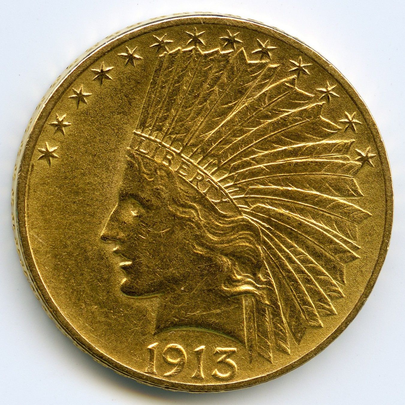 USA - 10 Dollars - 1913 avers