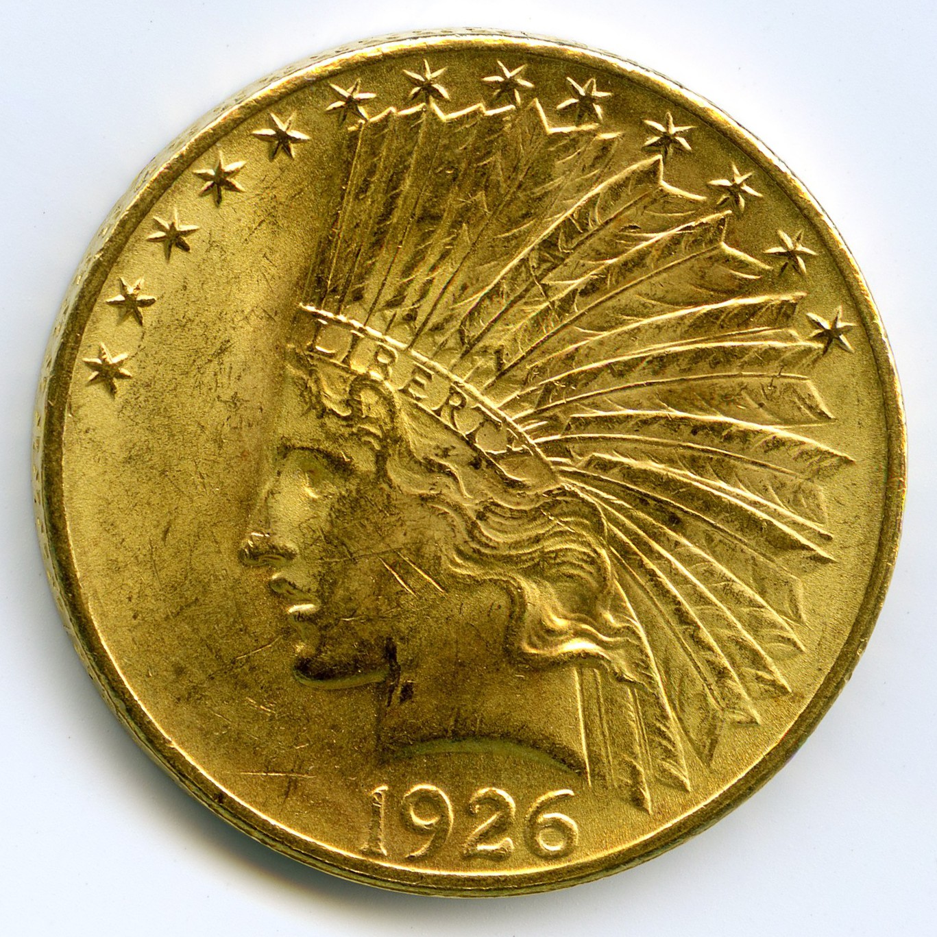 USA - 10 Dollars - 1926 avers