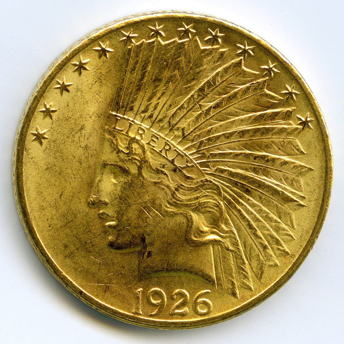 USA - 10 Dollars - 1926 avers USA - 10 Dollars - 1926 avers