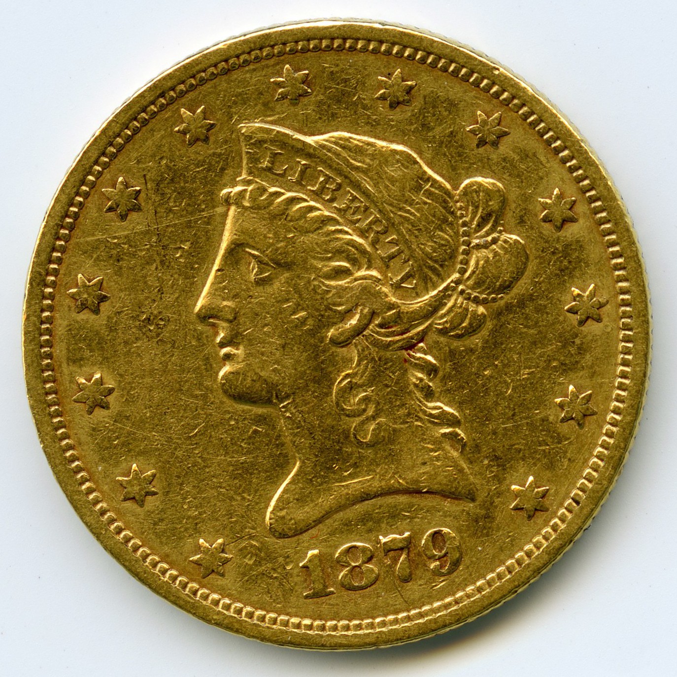 USA - 10 Dollars - 1879 S avers USA - 10 Dollars - 1879 S avers