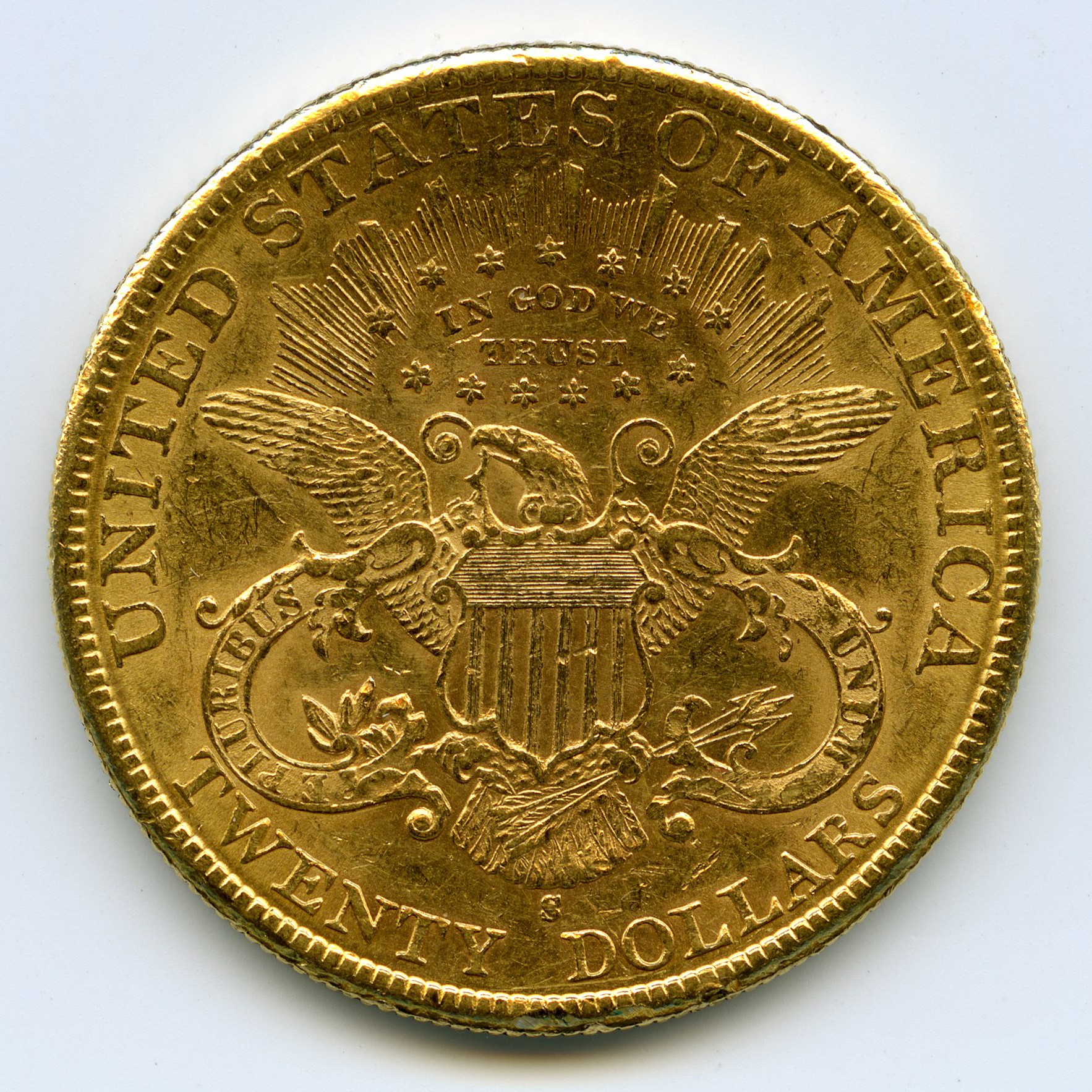 USA - 20 Dollars - 1900 S revers