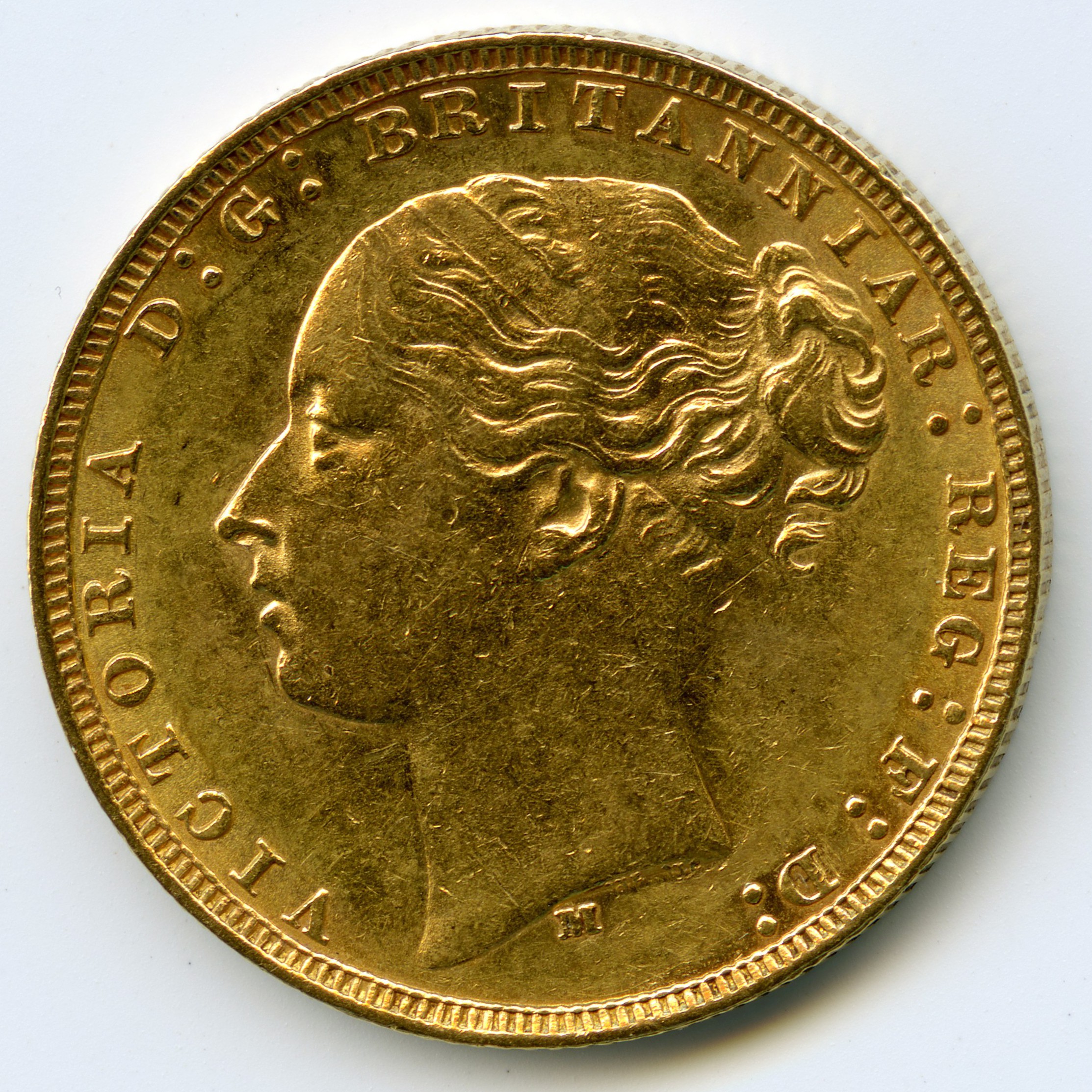 Australie - Souverain - 1879 M avers Australie - Souverain - 1879 M avers