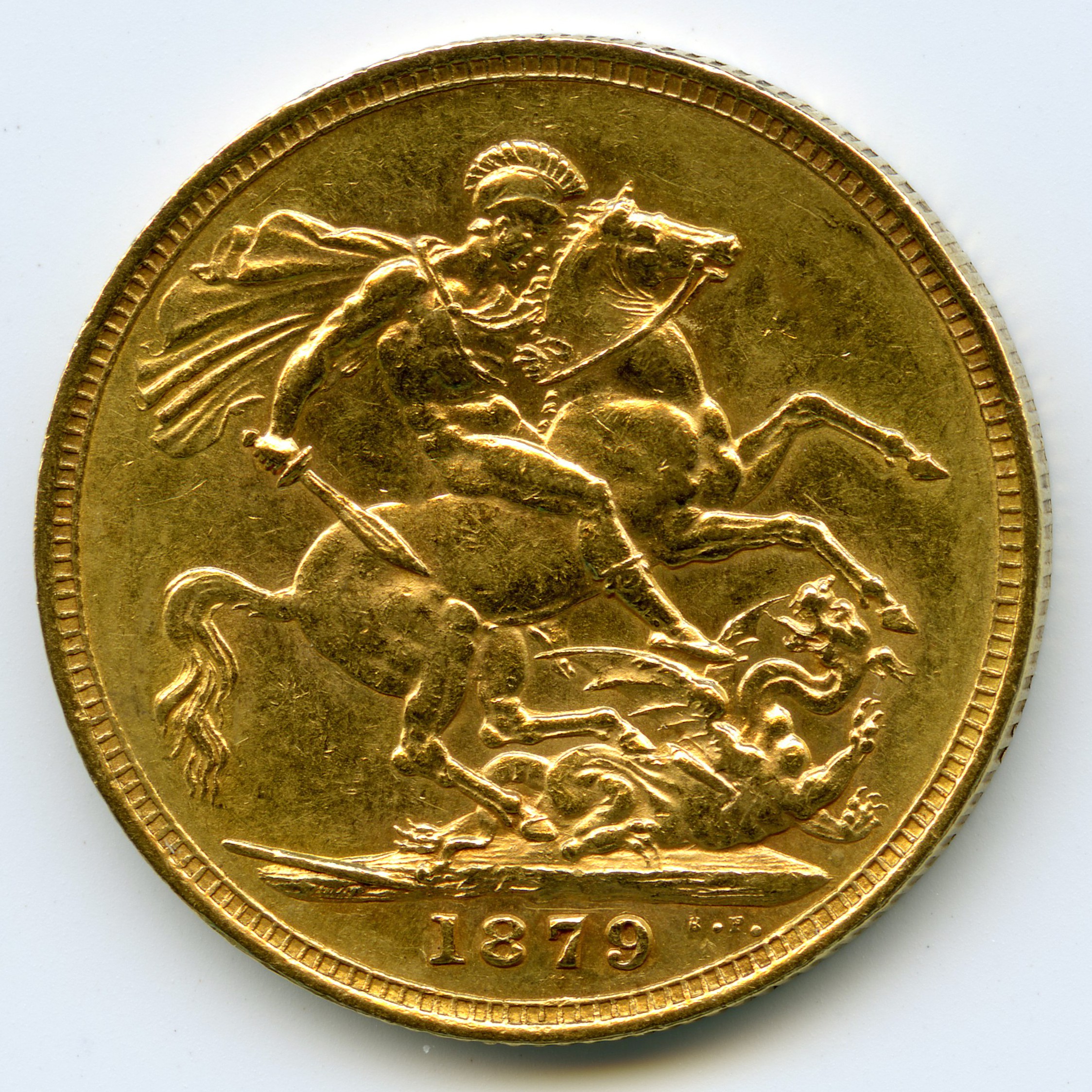 Australie - Souverain - 1879 M revers Australie - Souverain - 1879 M revers