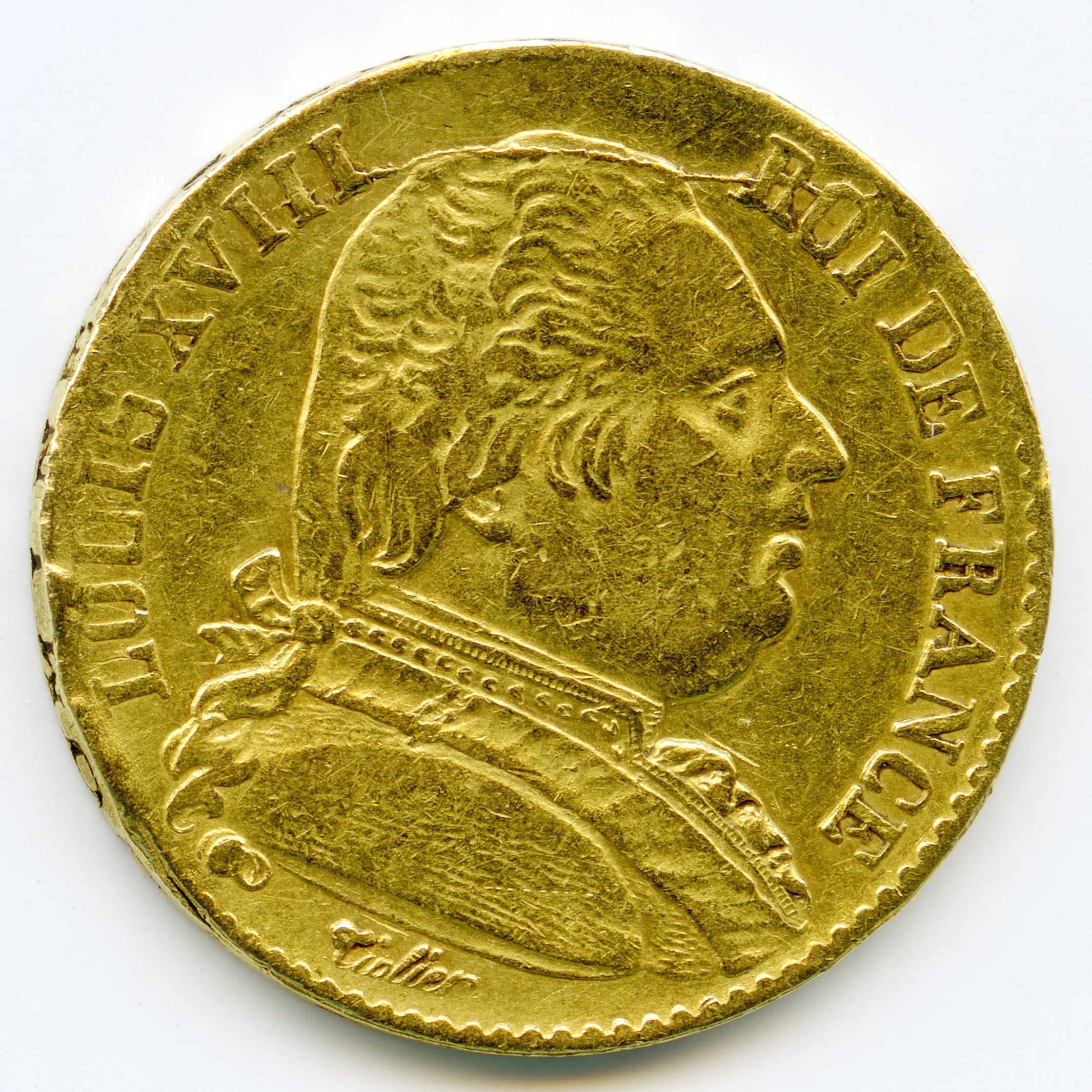 Louis XVIII - 20 Francs - 1814 L avers