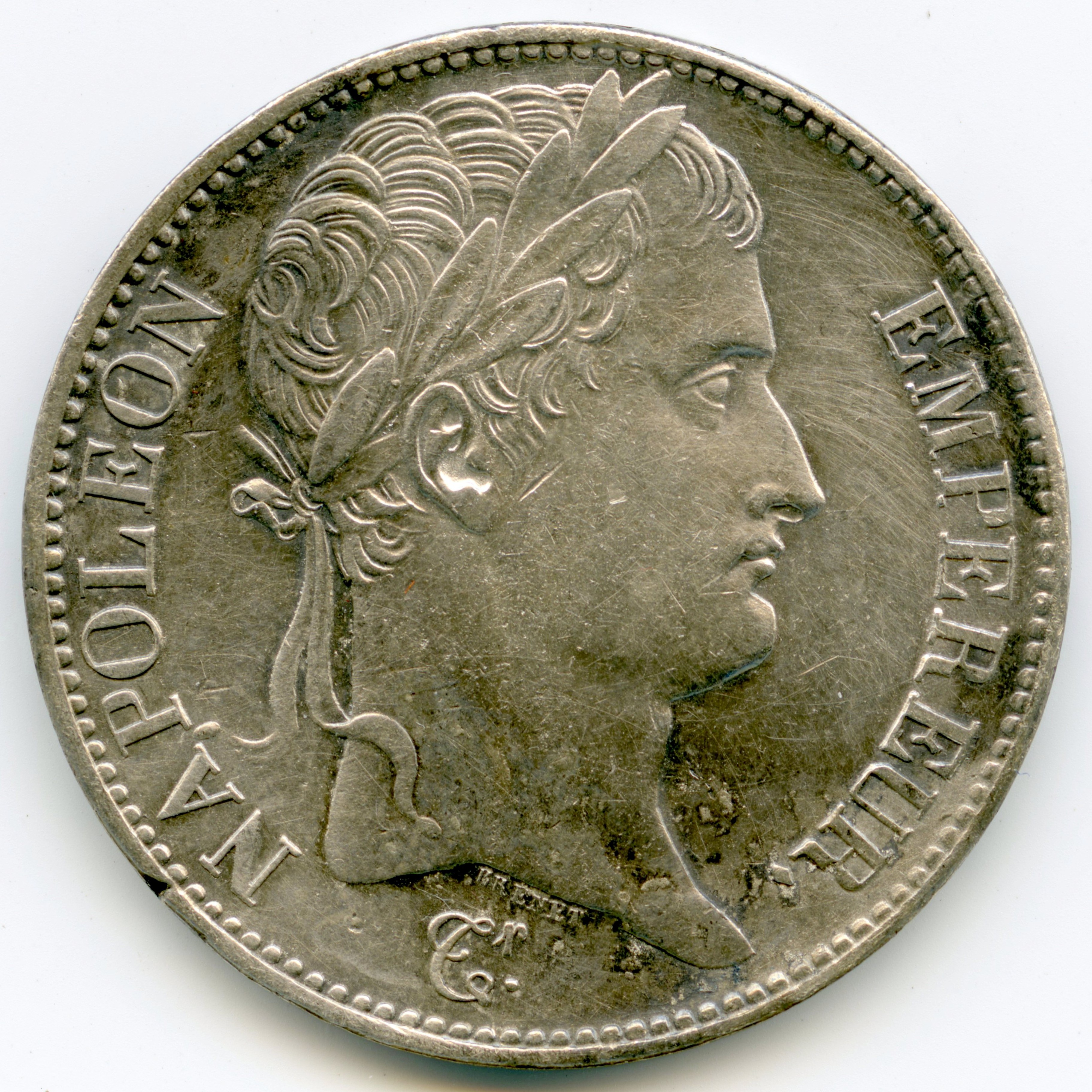 Napoléon Ier - 5 Francs - 1809 - Rouen avers
