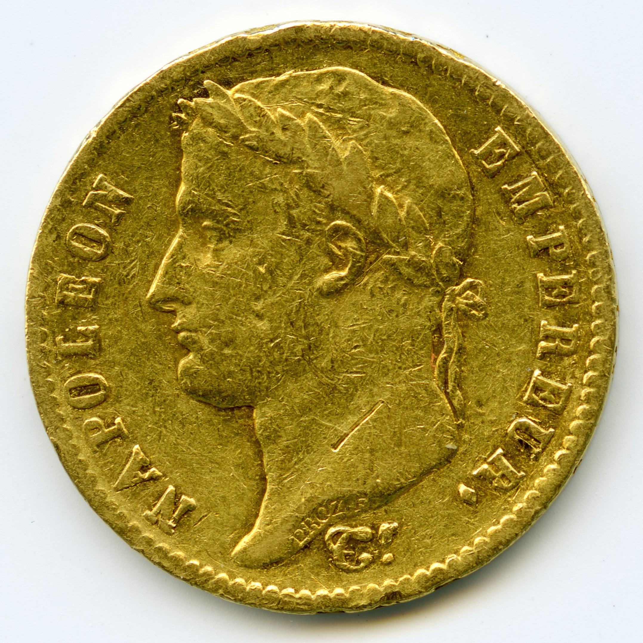 Napoléon Ier - 20 Francs - 1812 L avers