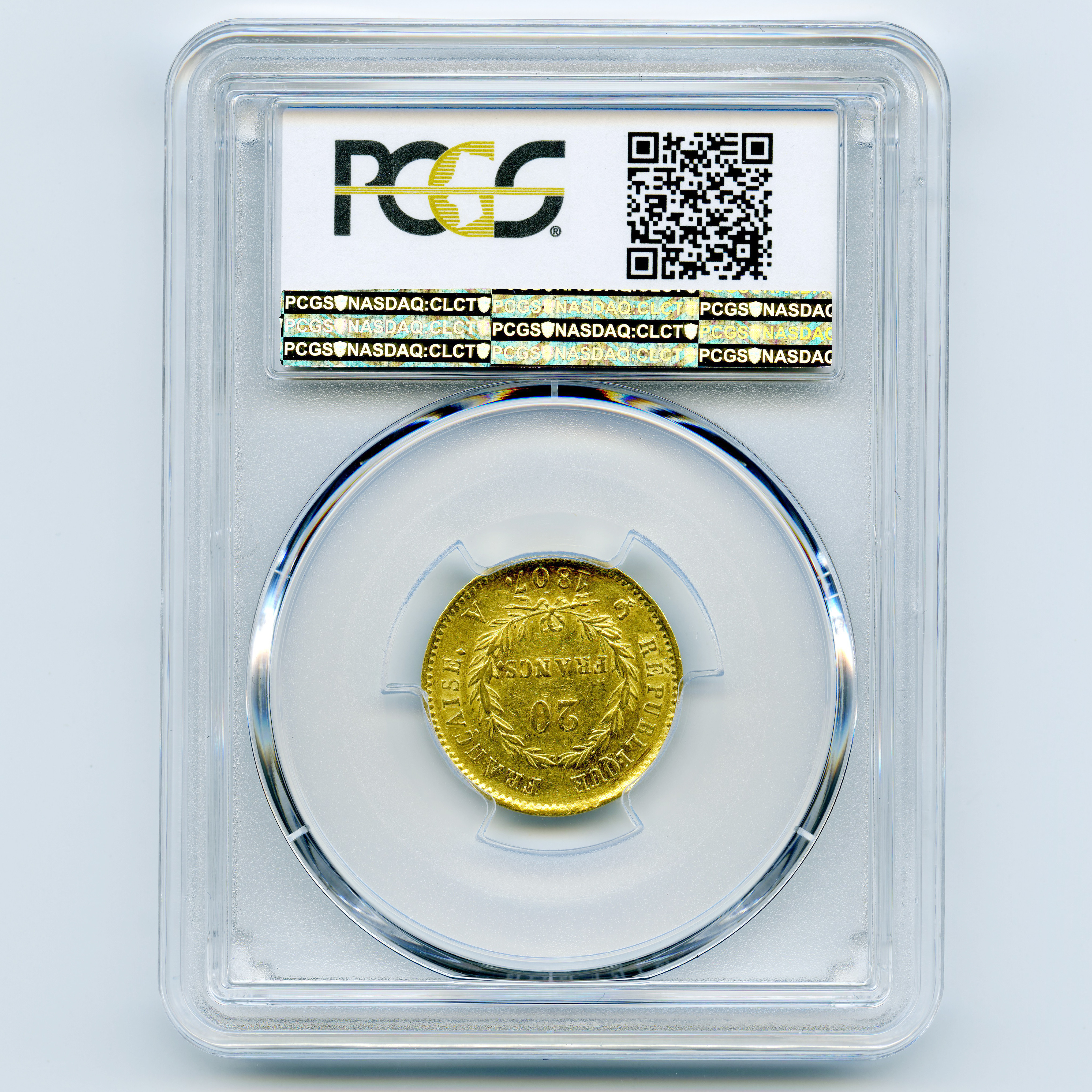 Napoleon Ier - 20 Francs - 1807 A revers Napoleon Ier - 20 Francs - 1807 A revers