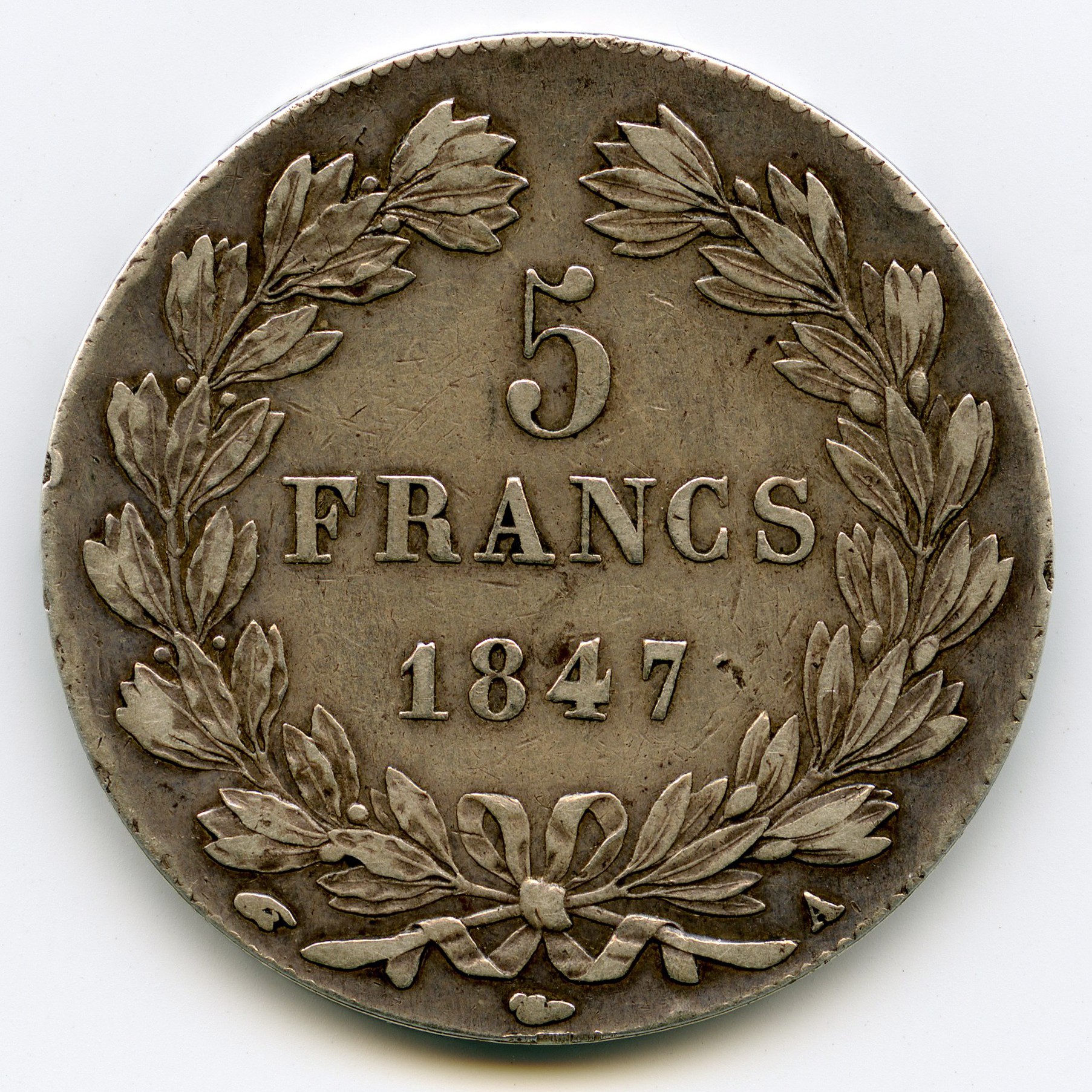 Louis Philippe Ier - 5 Francs Satirique revers