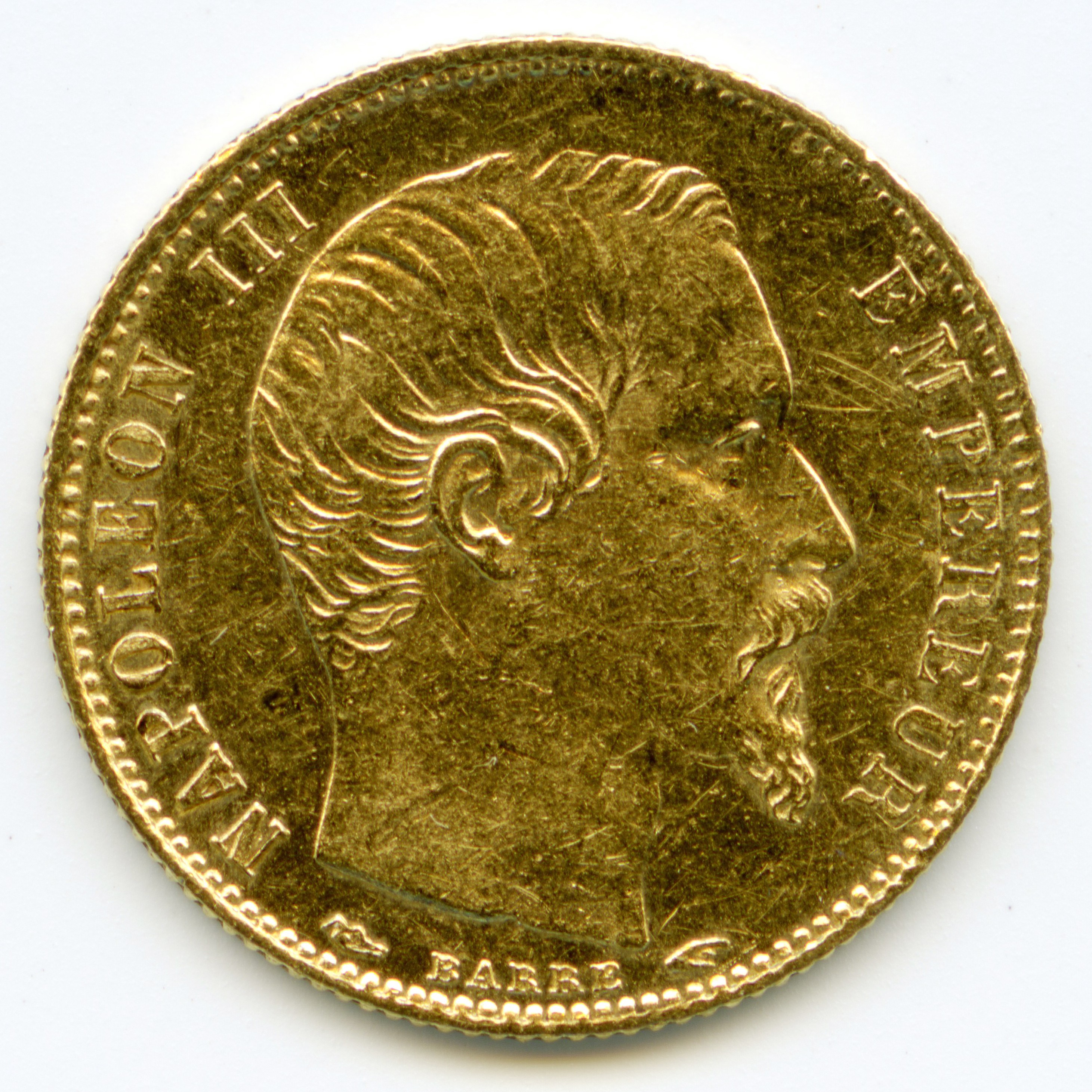 Napoléon III - 5 Francs - 1854 A avers