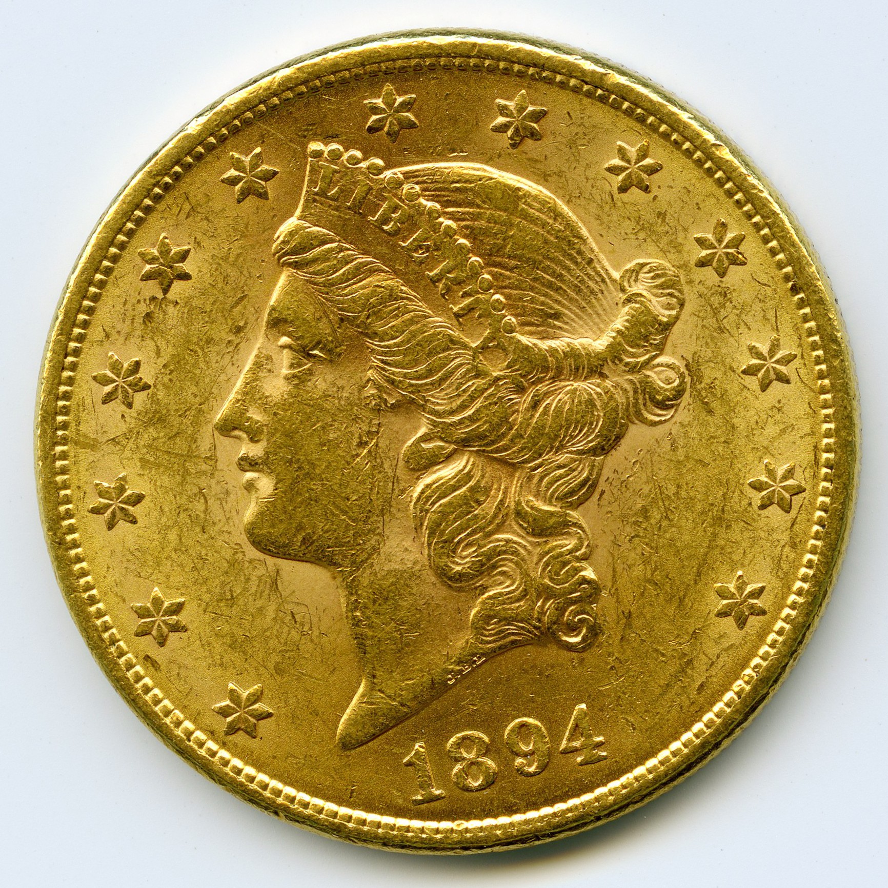 USA - 20 Dollars - 1894 avers