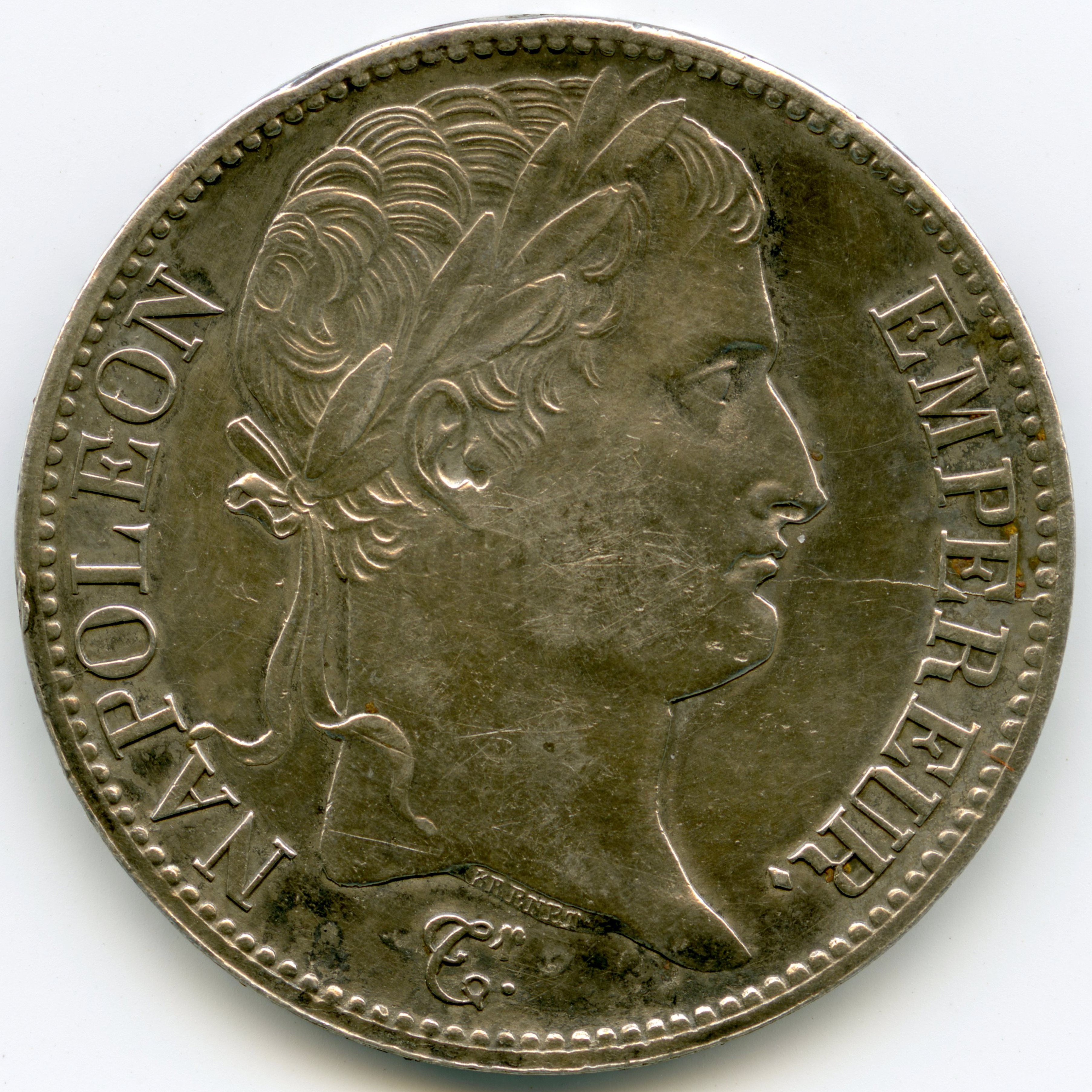 Napoléon Ier - 5 Francs - 1811 - Rouen avers Napoléon Ier - 5 Francs - 1811 - Rouen avers