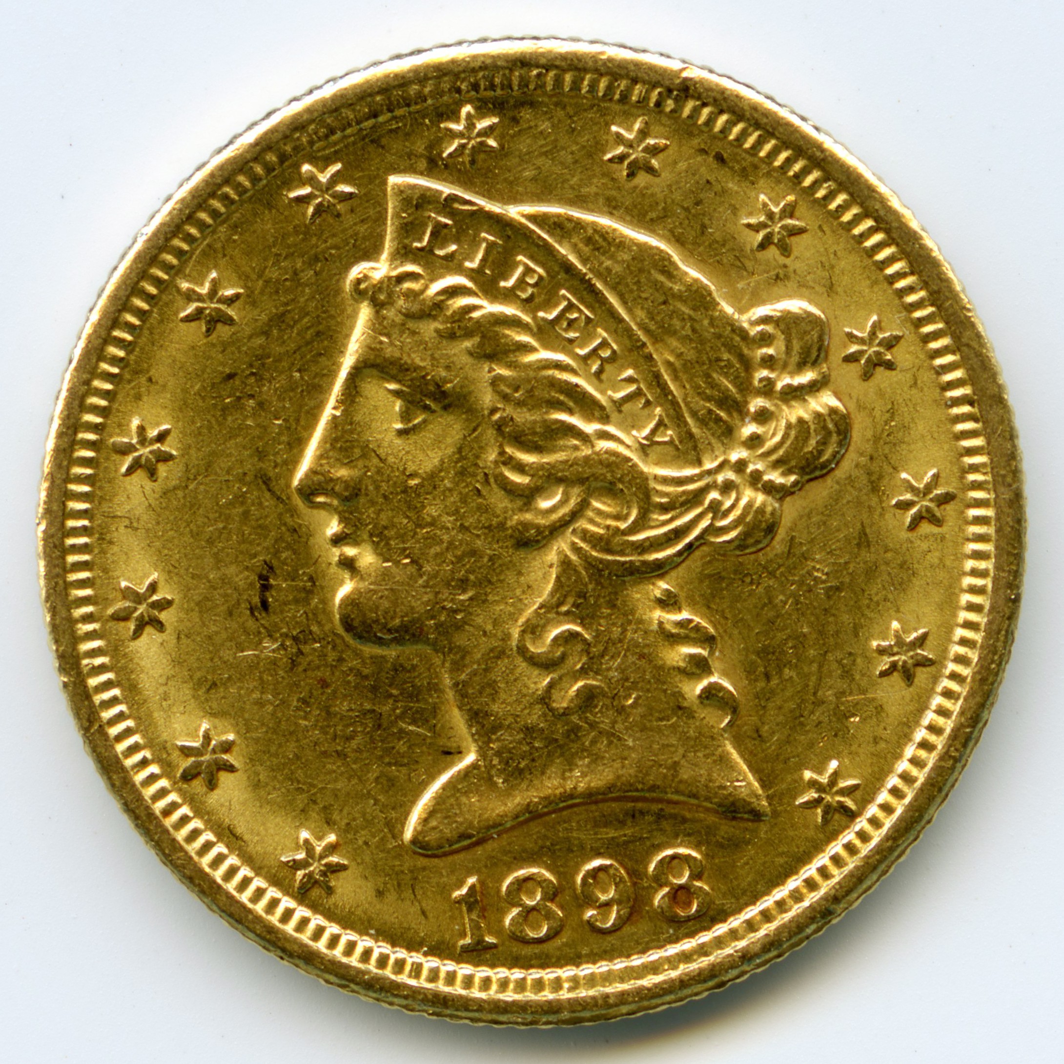 USA - 5 Dollars - 1898 S avers