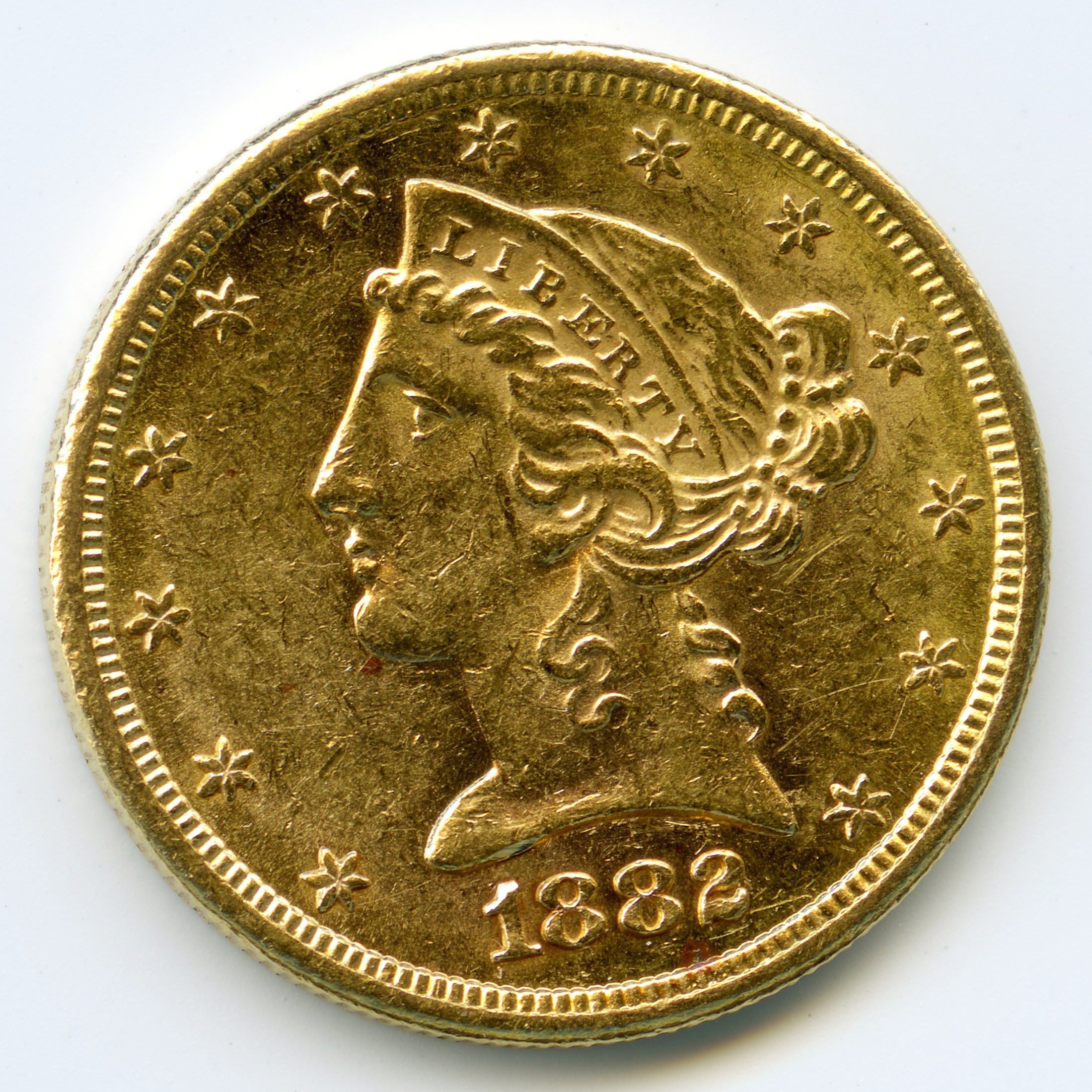 USA - 5 Dollars - 1882 S avers