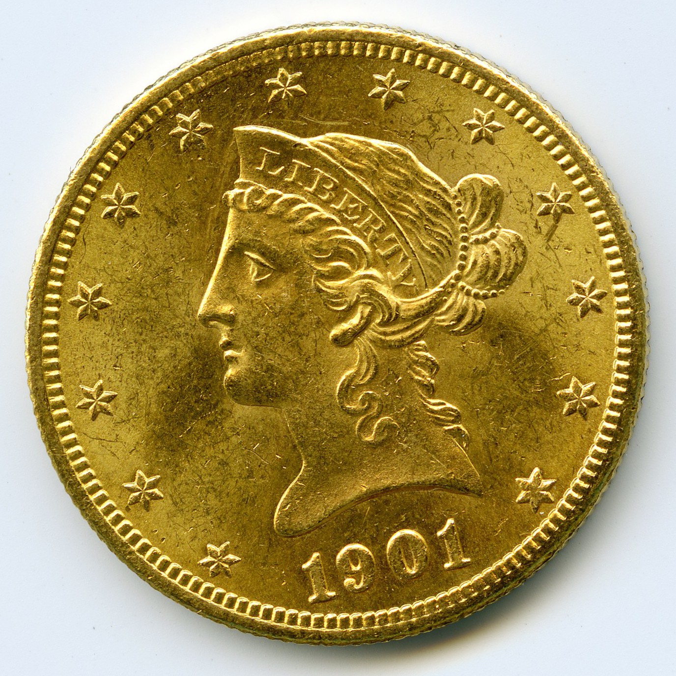 USA - 10 Dollars - 1901 S avers