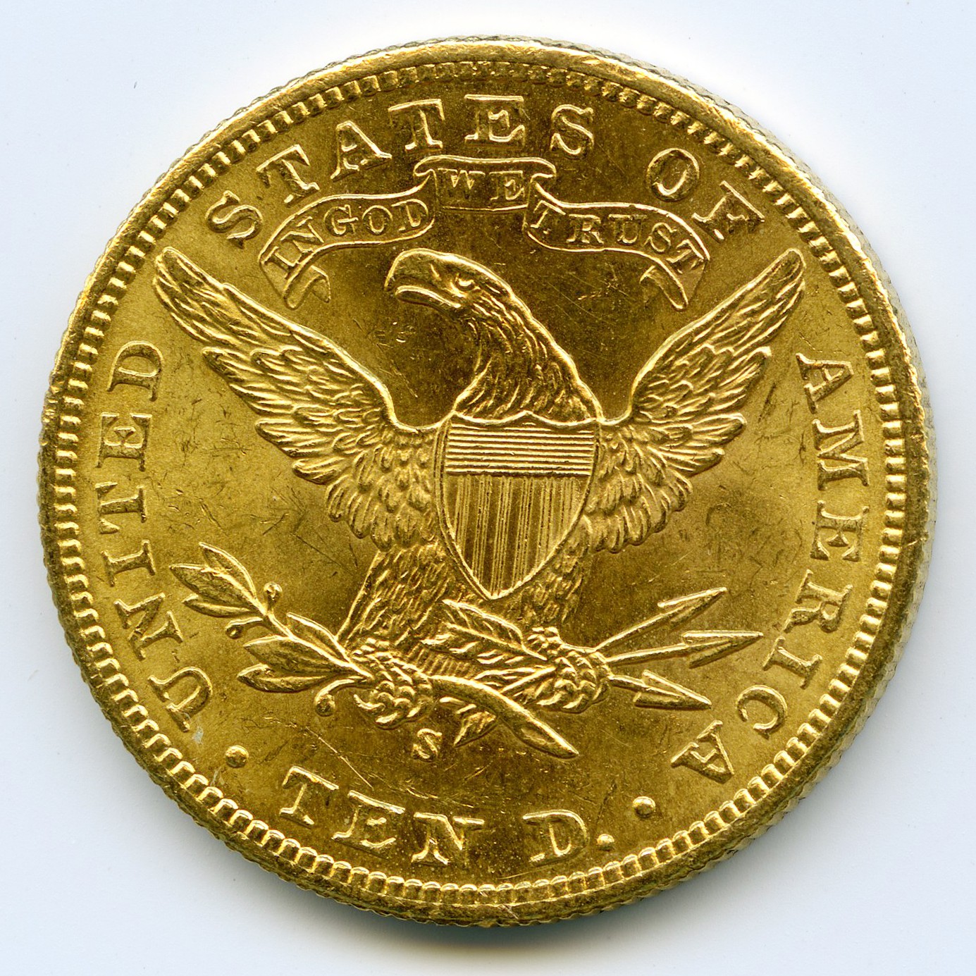 USA - 10 Dollars - 1901 S revers USA - 10 Dollars - 1901 S revers