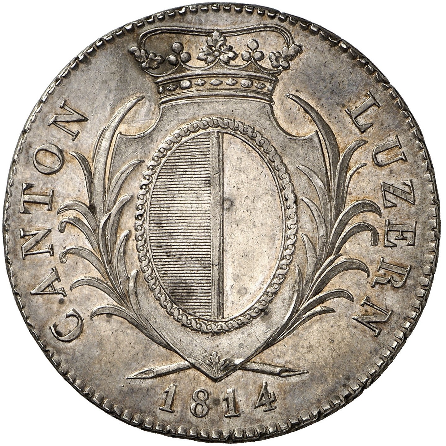 Suisse - 4 Franken - 1814 avers