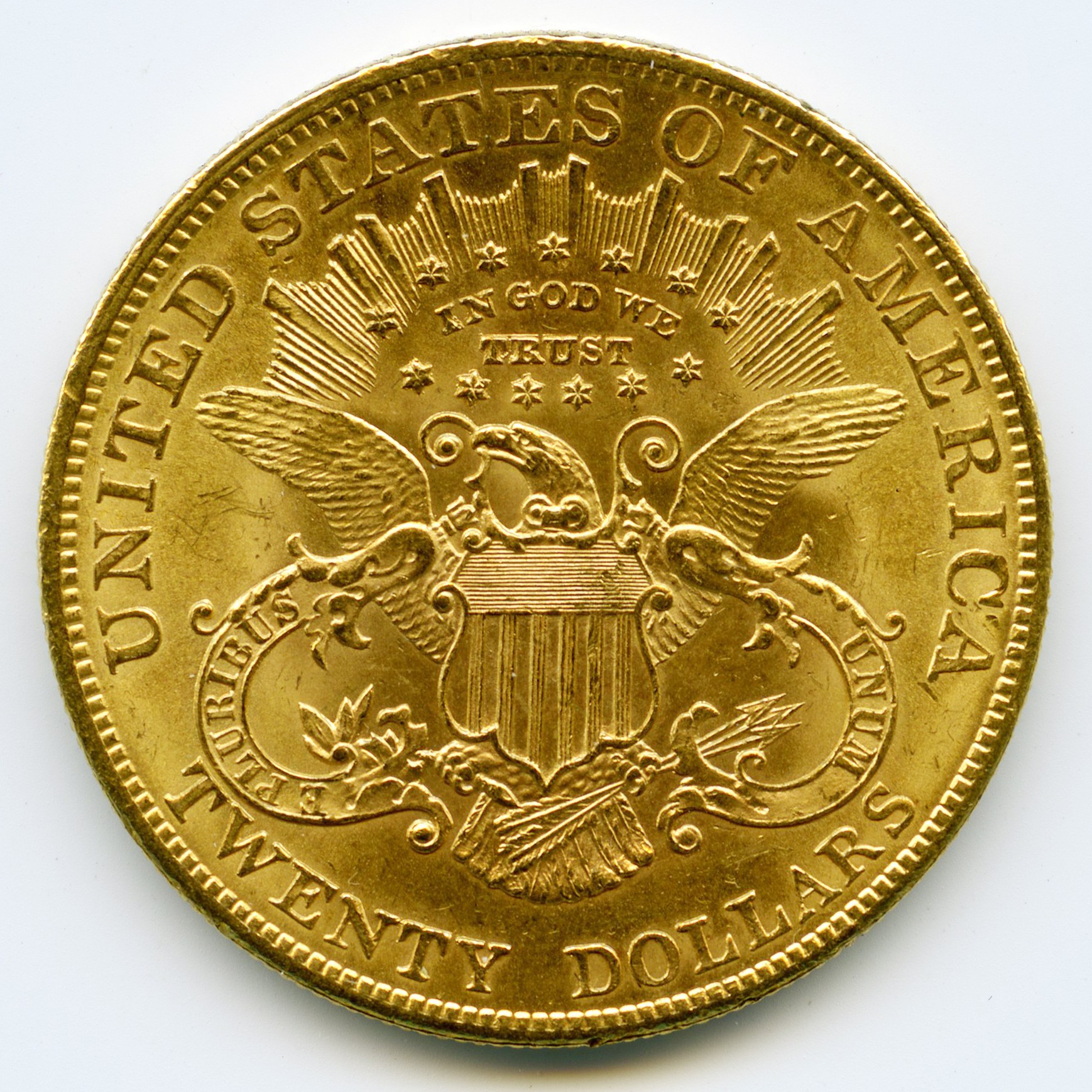 USA - 20 Dollars - 1904 revers