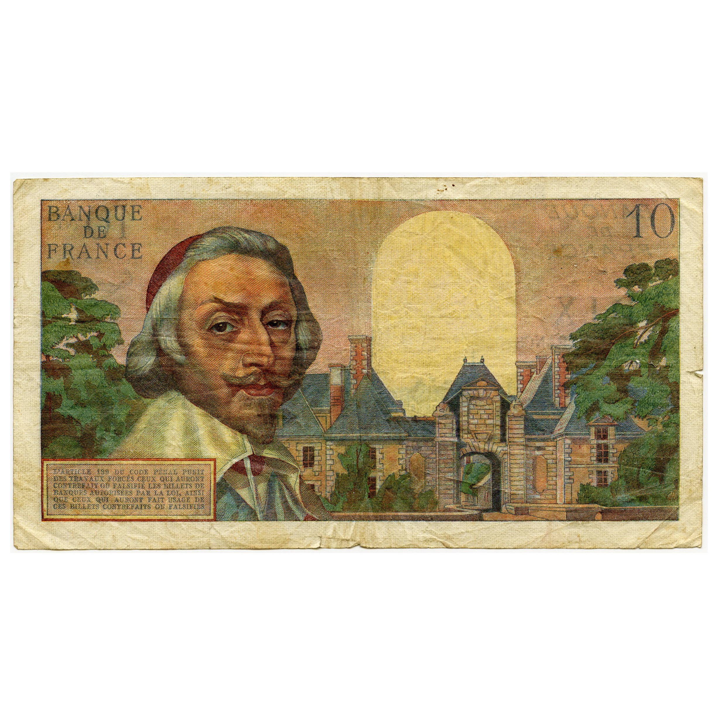 France - 10 NF - R57 27249 revers France - 10 NF - R57 27249 revers