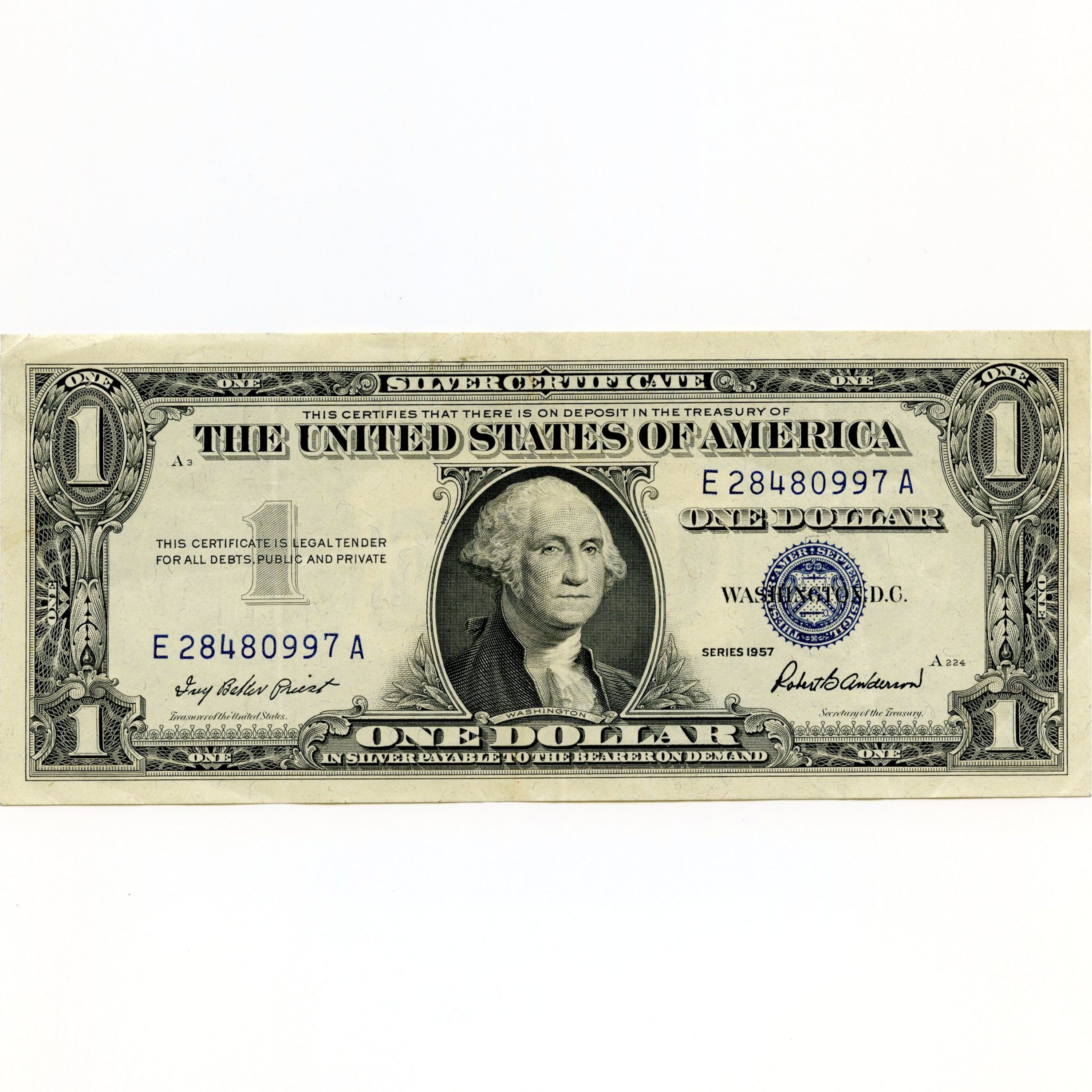 USA - 1 Dollar - E28480997A avers