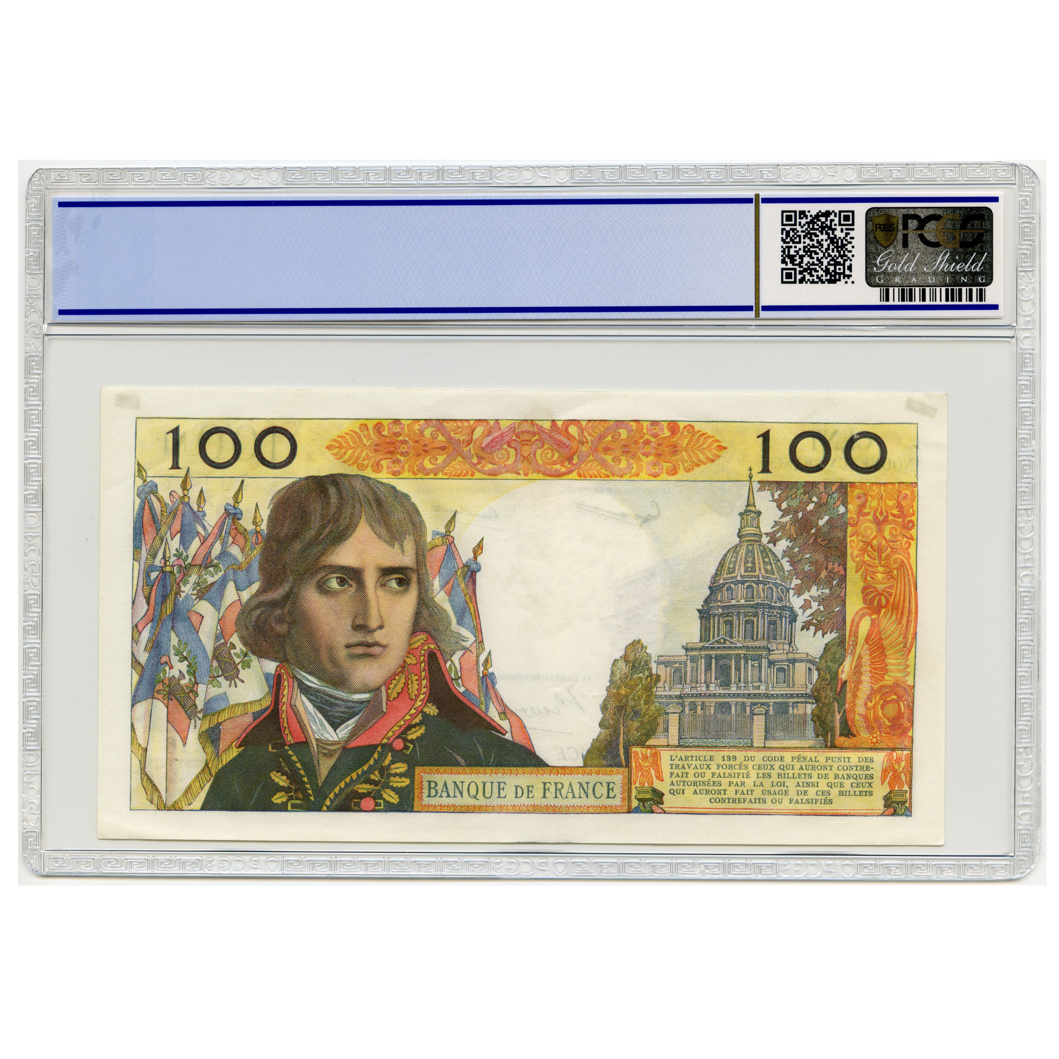 France - 100 NF - G16 73127 revers